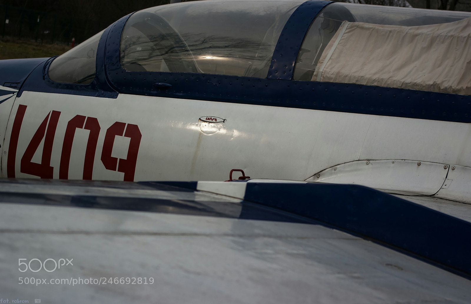 Pentax K10D sample photo. Jet aircraft "iskra" photography