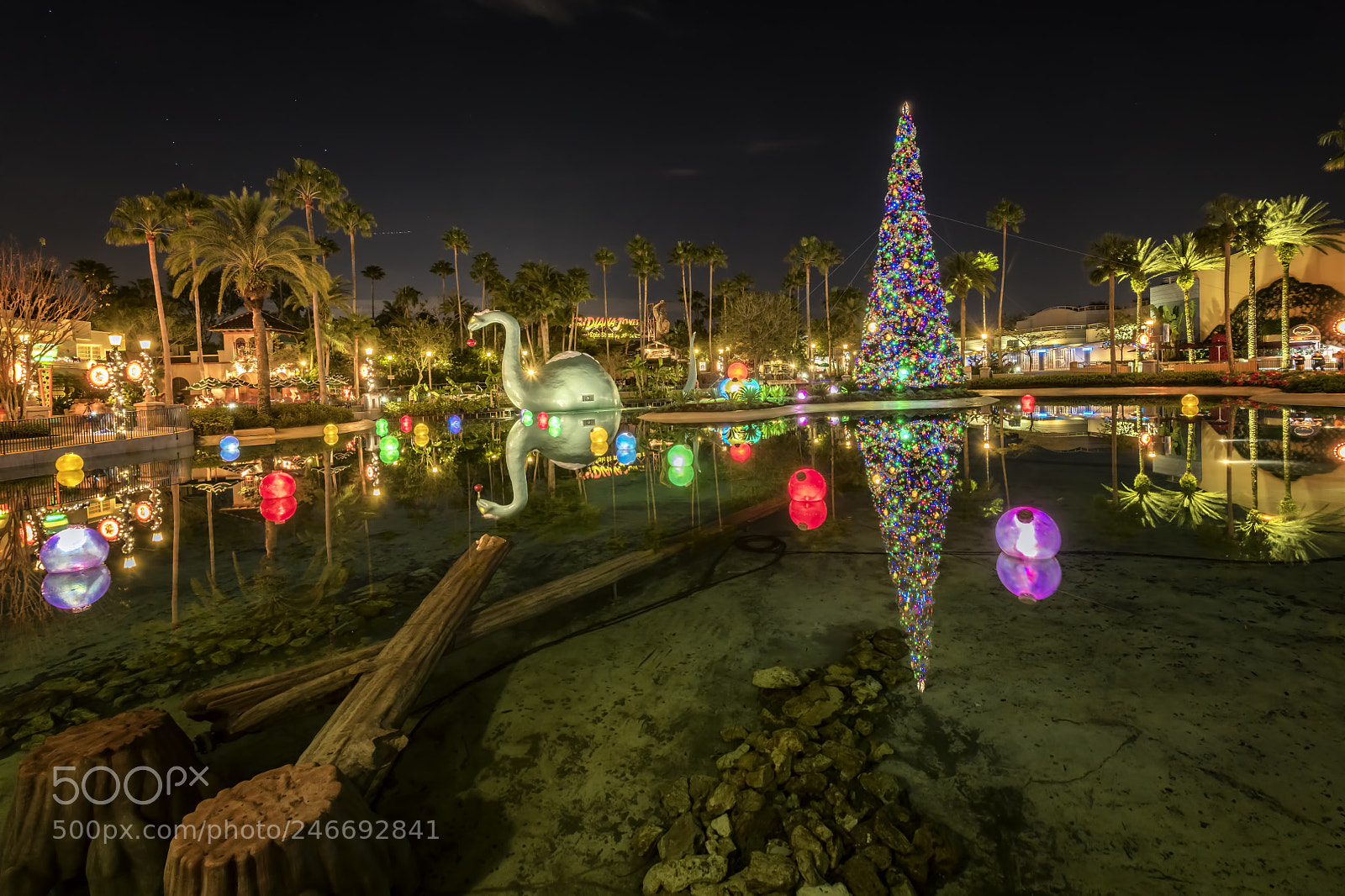 Nikon D850 sample photo. Hollywood studios reflections photography