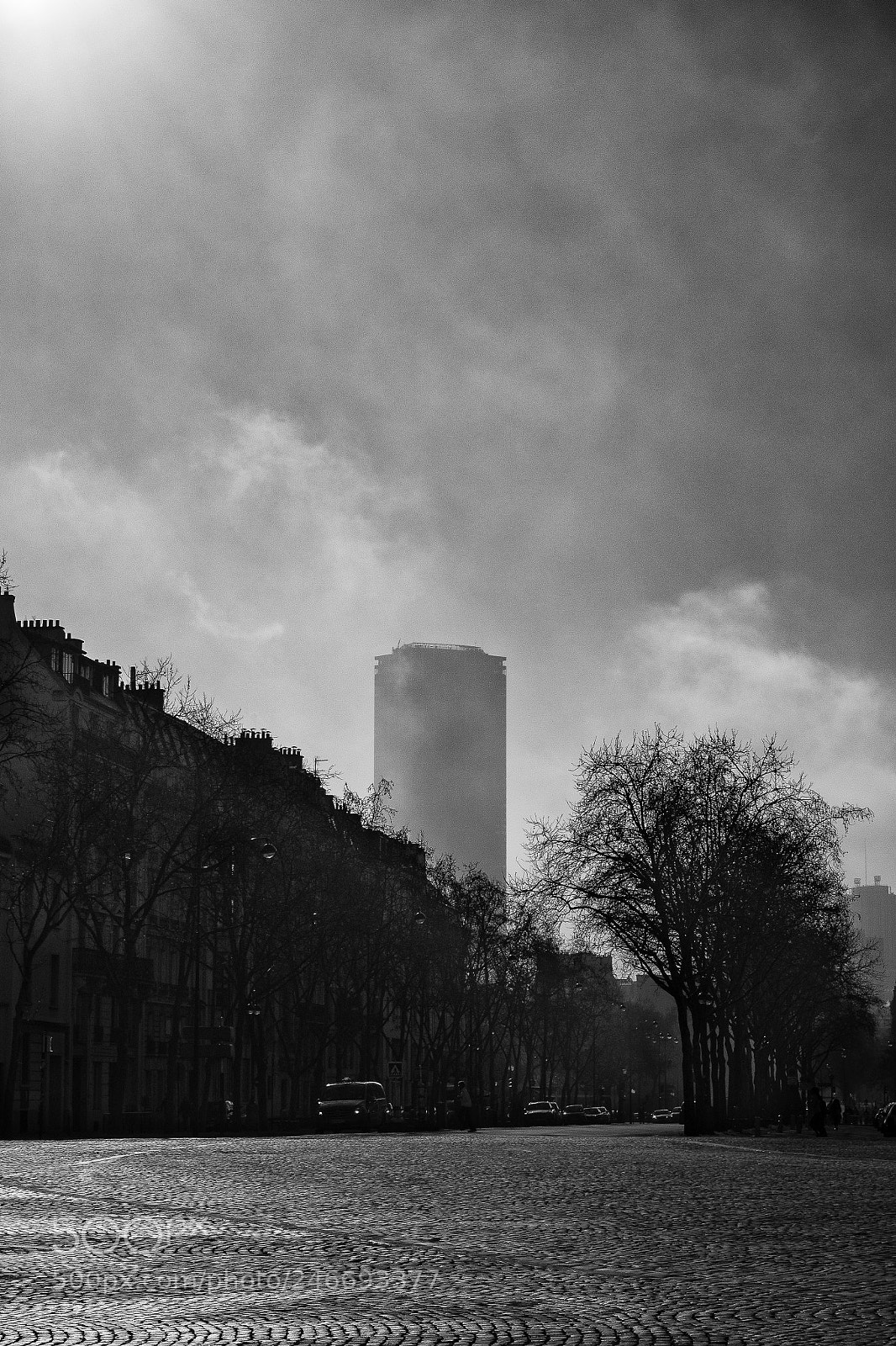 Olympus OM-D E-M10 II sample photo. The giant of montparnasse photography