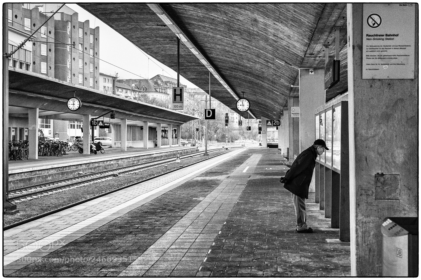 Nikon D7100 sample photo. Train schedules photography