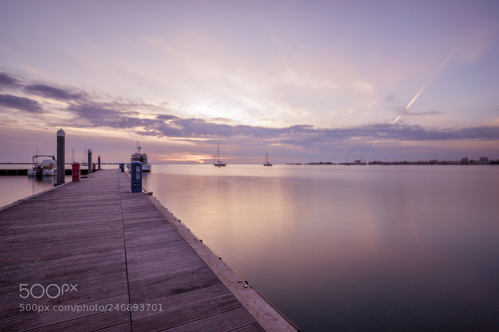 Nikon D3100 sample photo. Tramonto dal pontile photography