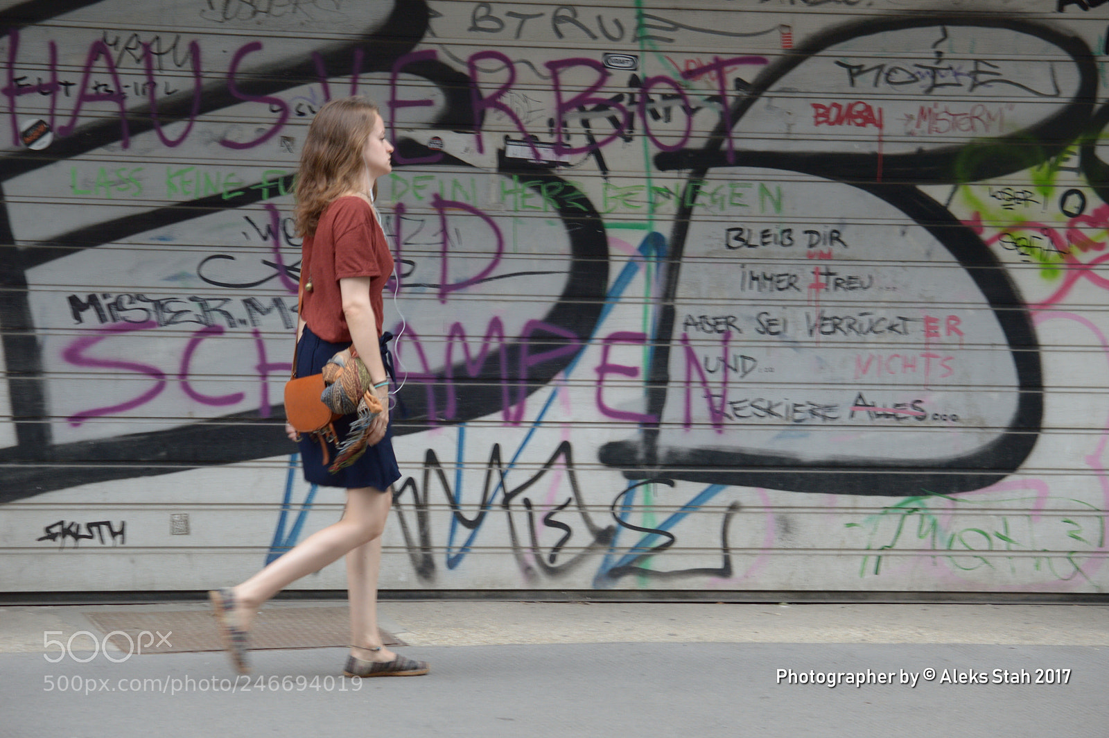 Nikon D3200 sample photo. Girl in motion photography