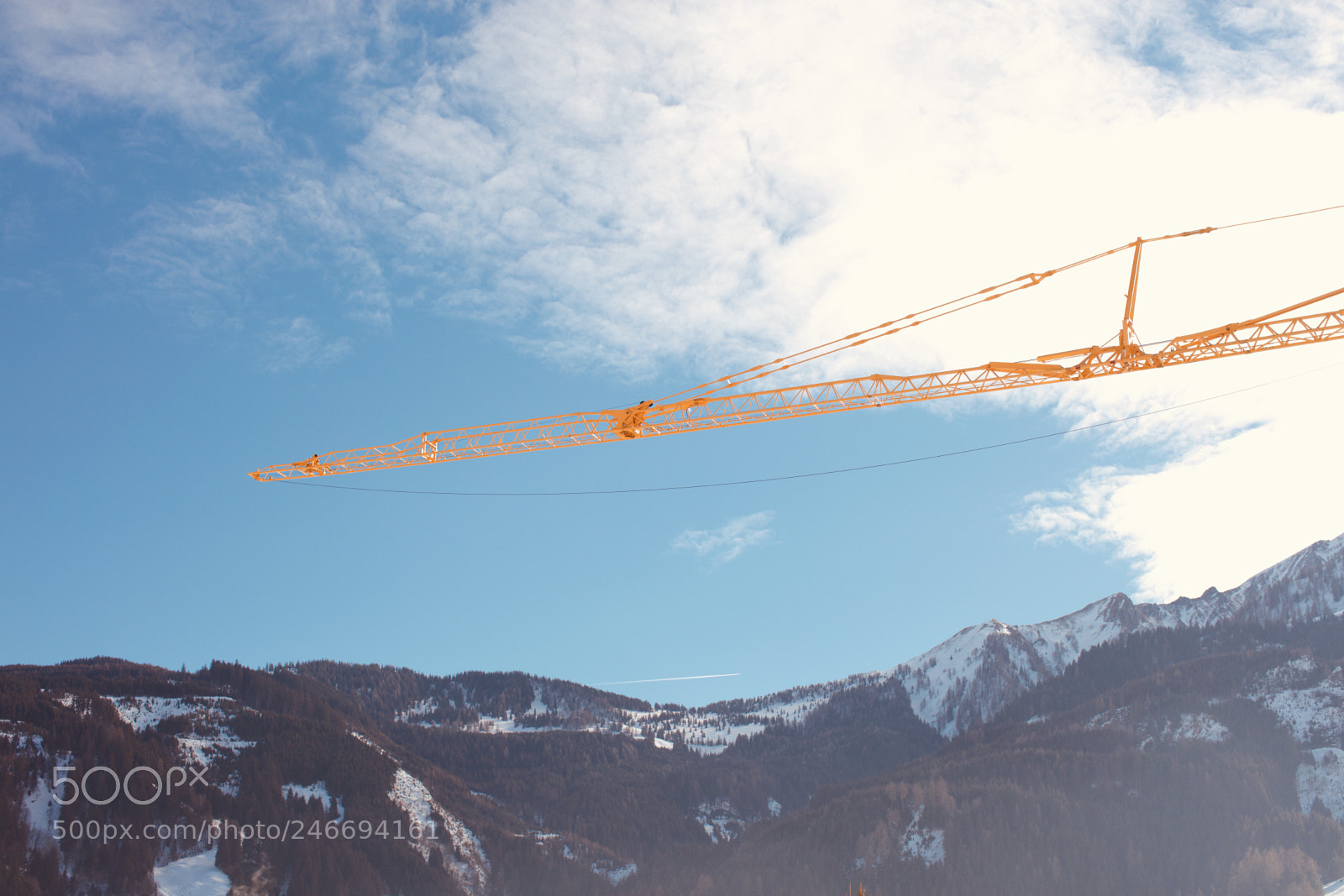 Canon EOS 5DS sample photo. Crane boom photography