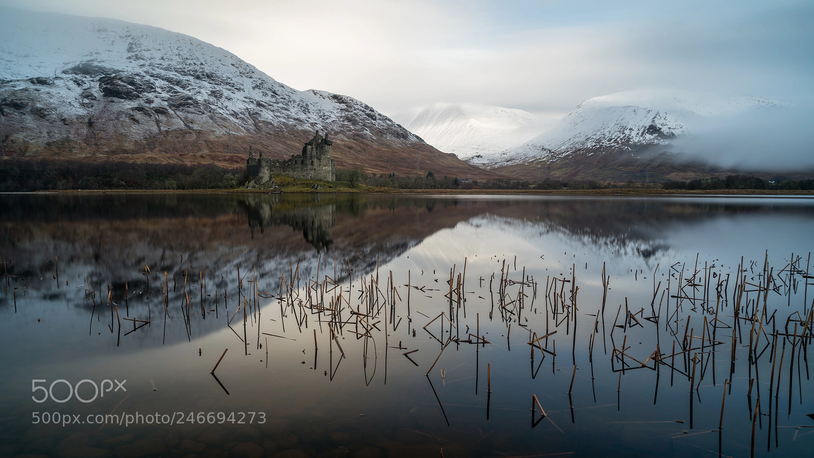 Sony a7R II sample photo. Kilchurn castle in the photography