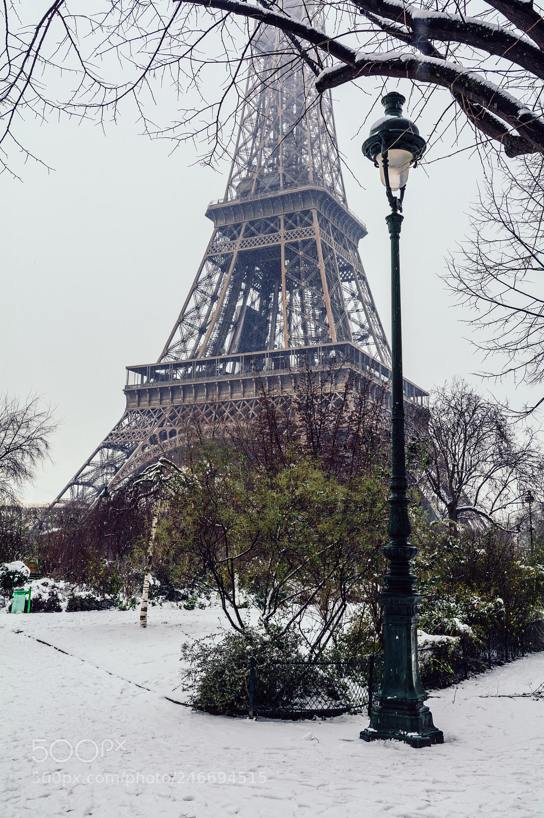 Nikon D7100 sample photo. Paris sous la neige photography
