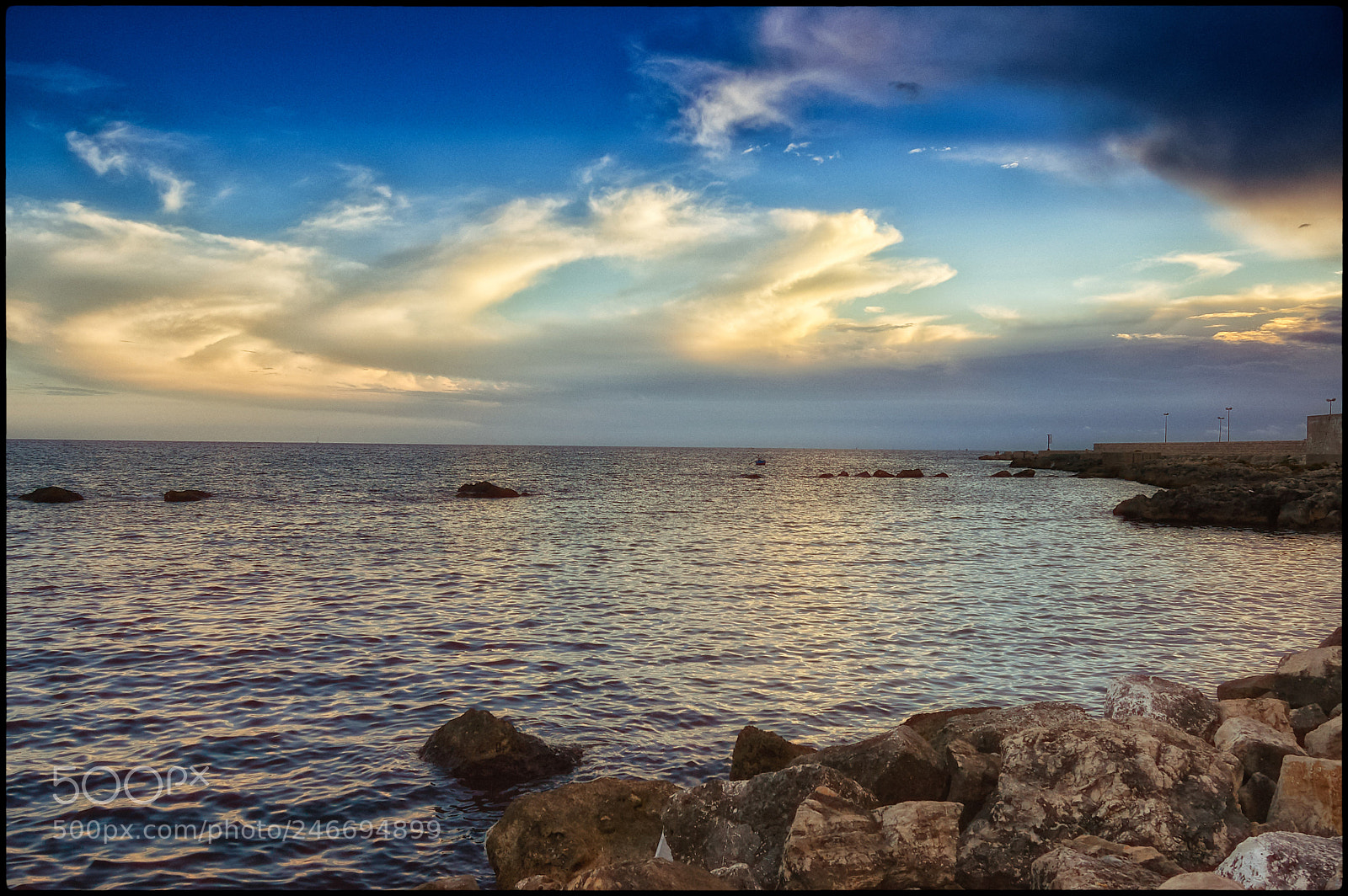 Nikon D70 sample photo. Sunset photography