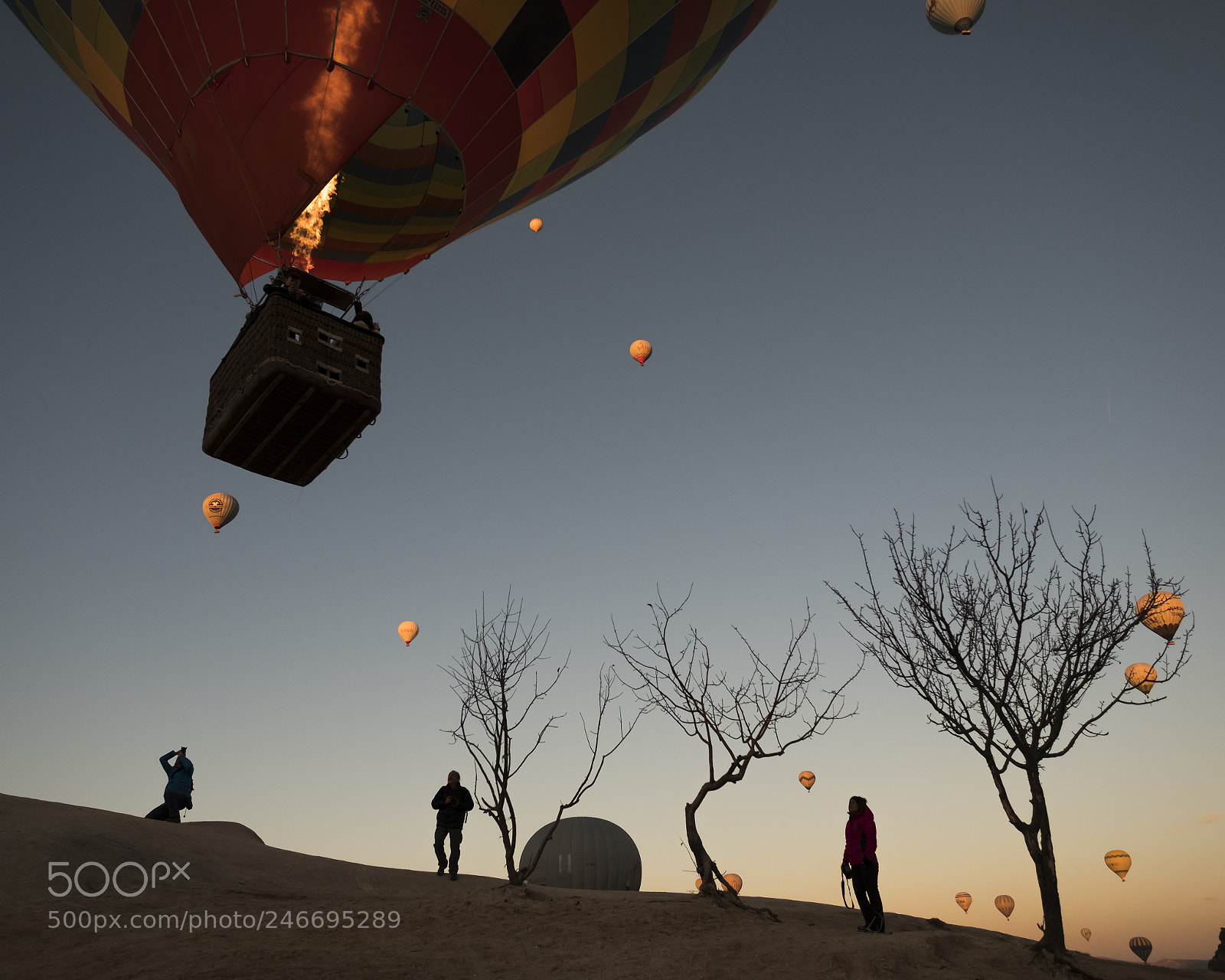 Fujifilm X-T2 sample photo. Hot-air balloon photography