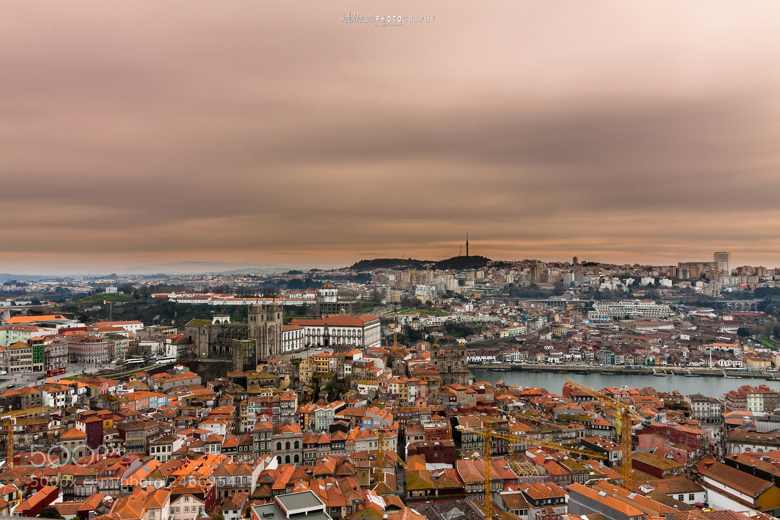 Canon EOS 50D sample photo. Porto roofs photography