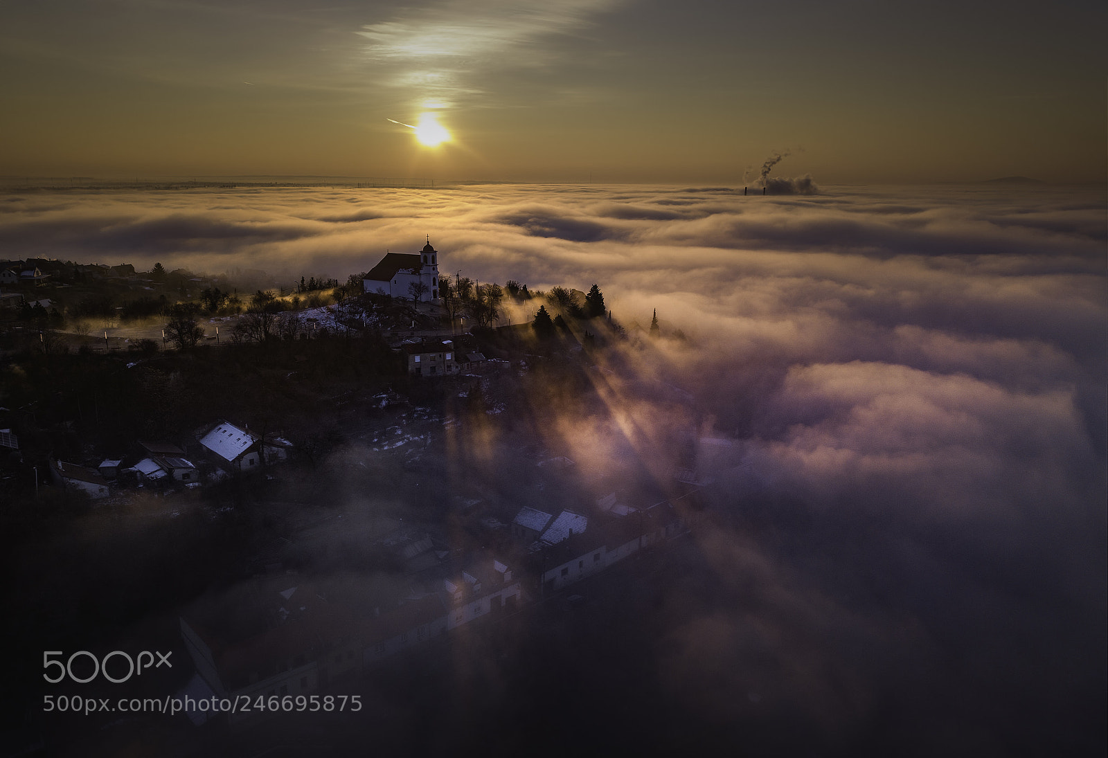 DJI FC220 sample photo. Hivihegy, pécs photography