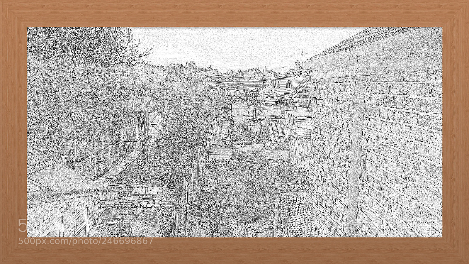 Samsung Galaxy S6 sample photo. Backgarden sketch photography