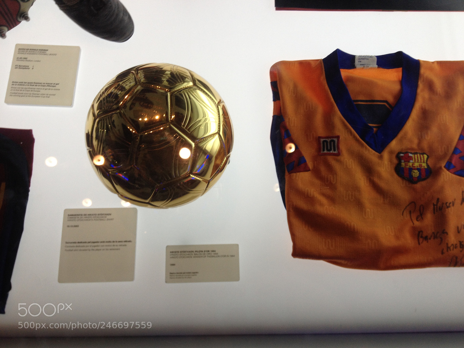 Apple iPhone 4S sample photo. A shrine of football photography