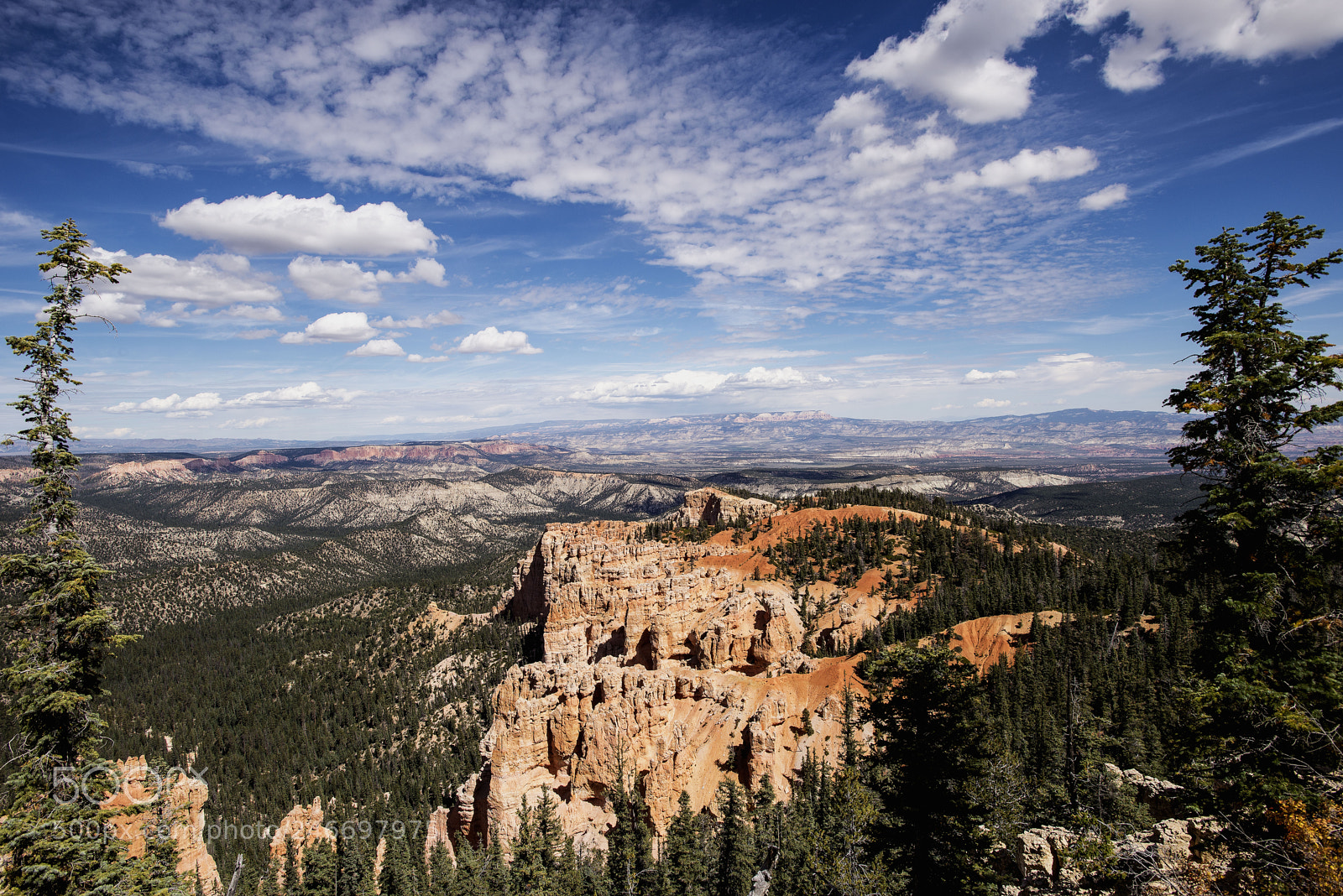 Nikon D610 sample photo. Bryce canyon with clouds photography