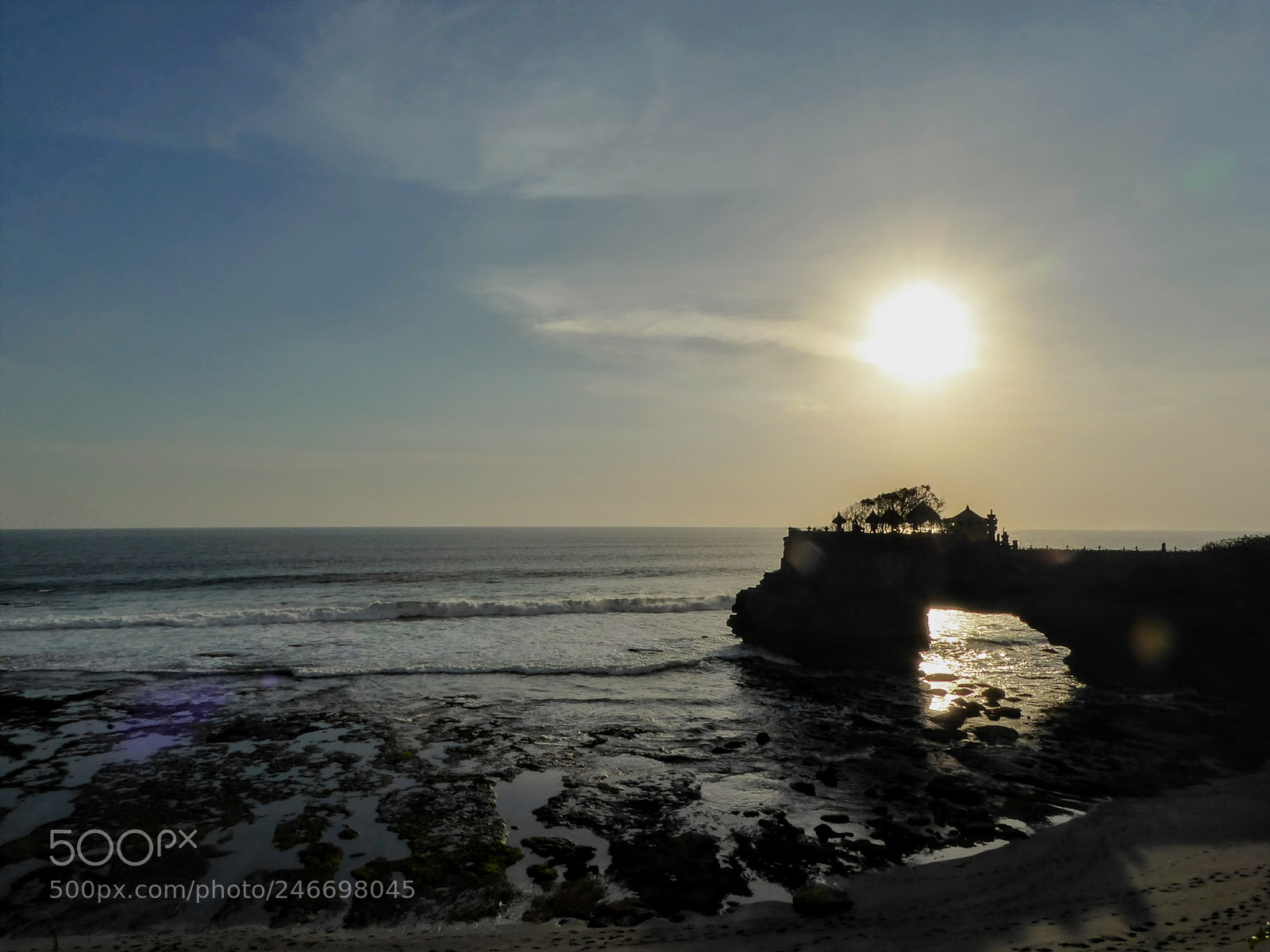 Panasonic Lumix DMC-ZS50 (Lumix DMC-TZ70) sample photo. Tanah lot photography