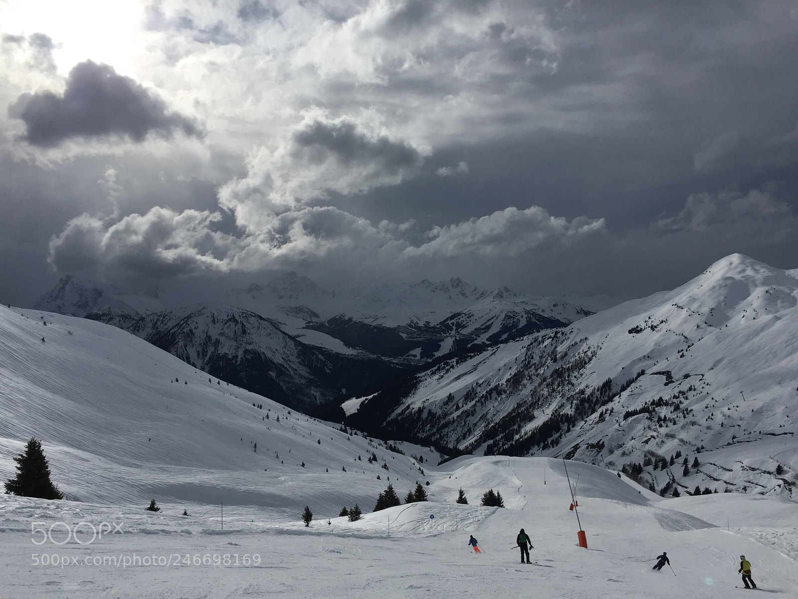 Apple iPhone 6 sample photo. La plagne trip 2018 photography