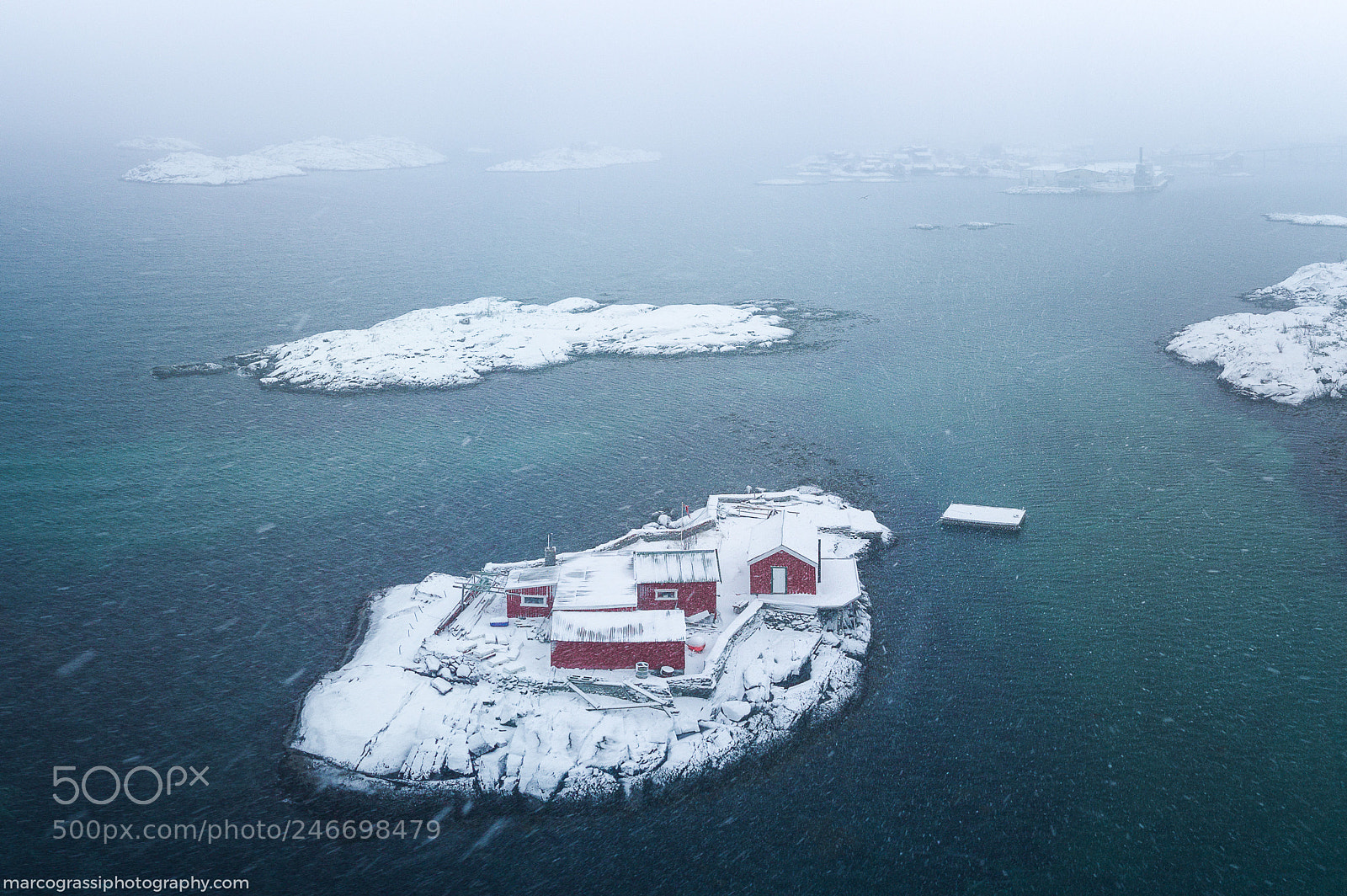 DJI FC220 sample photo. Island retreat photography