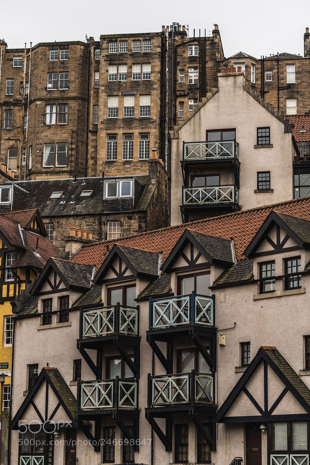 Sony a7R III sample photo. Tenement layers photography