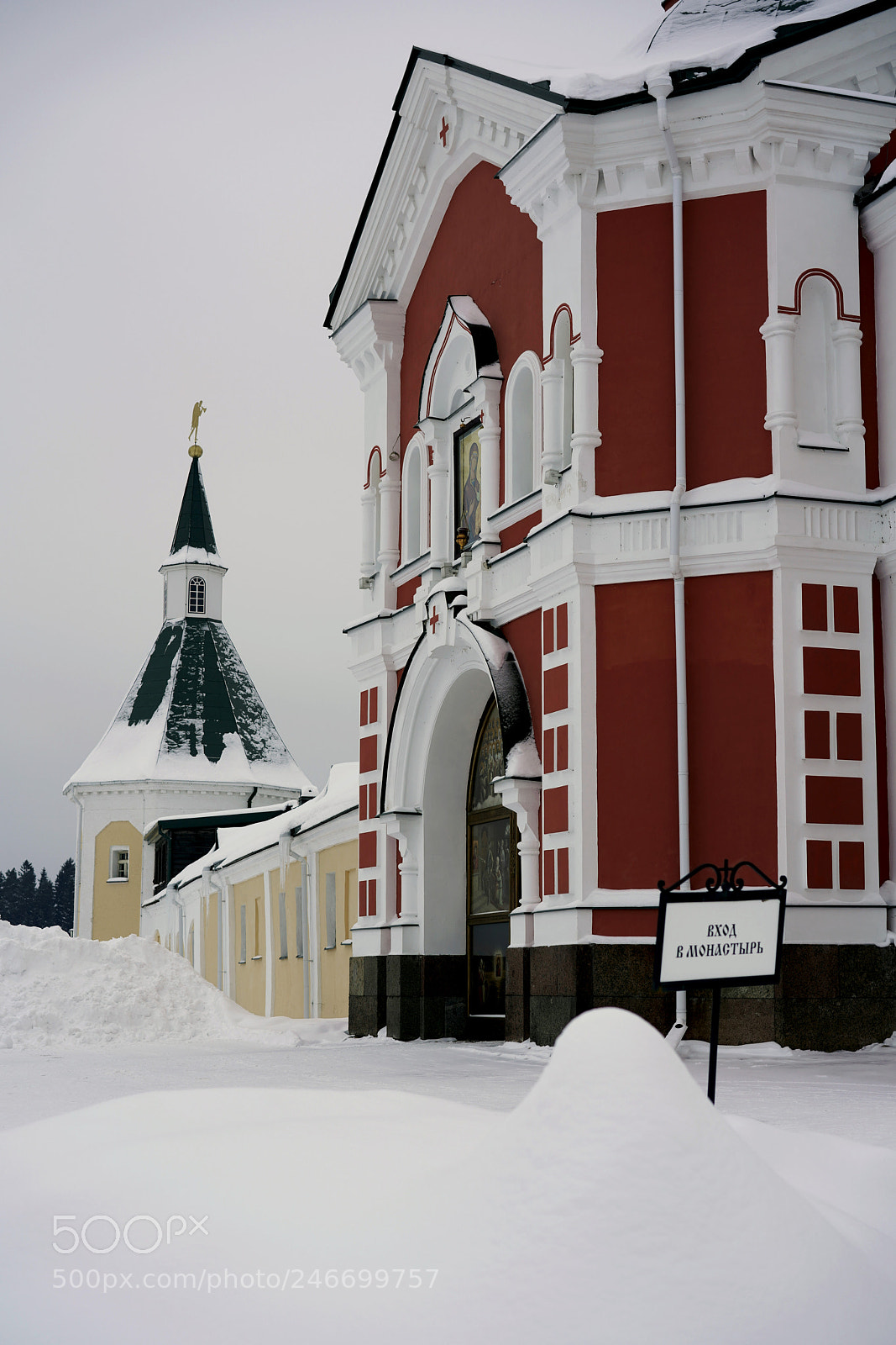 Sony a7R III sample photo. A winter view of photography
