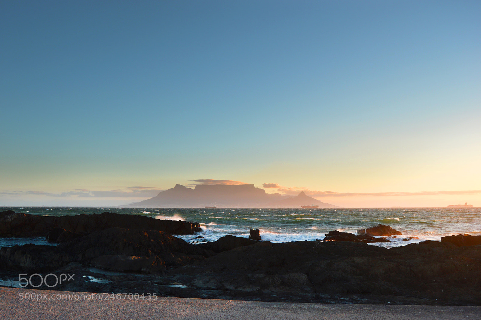 Nikon D3200 sample photo. Table mountain photography