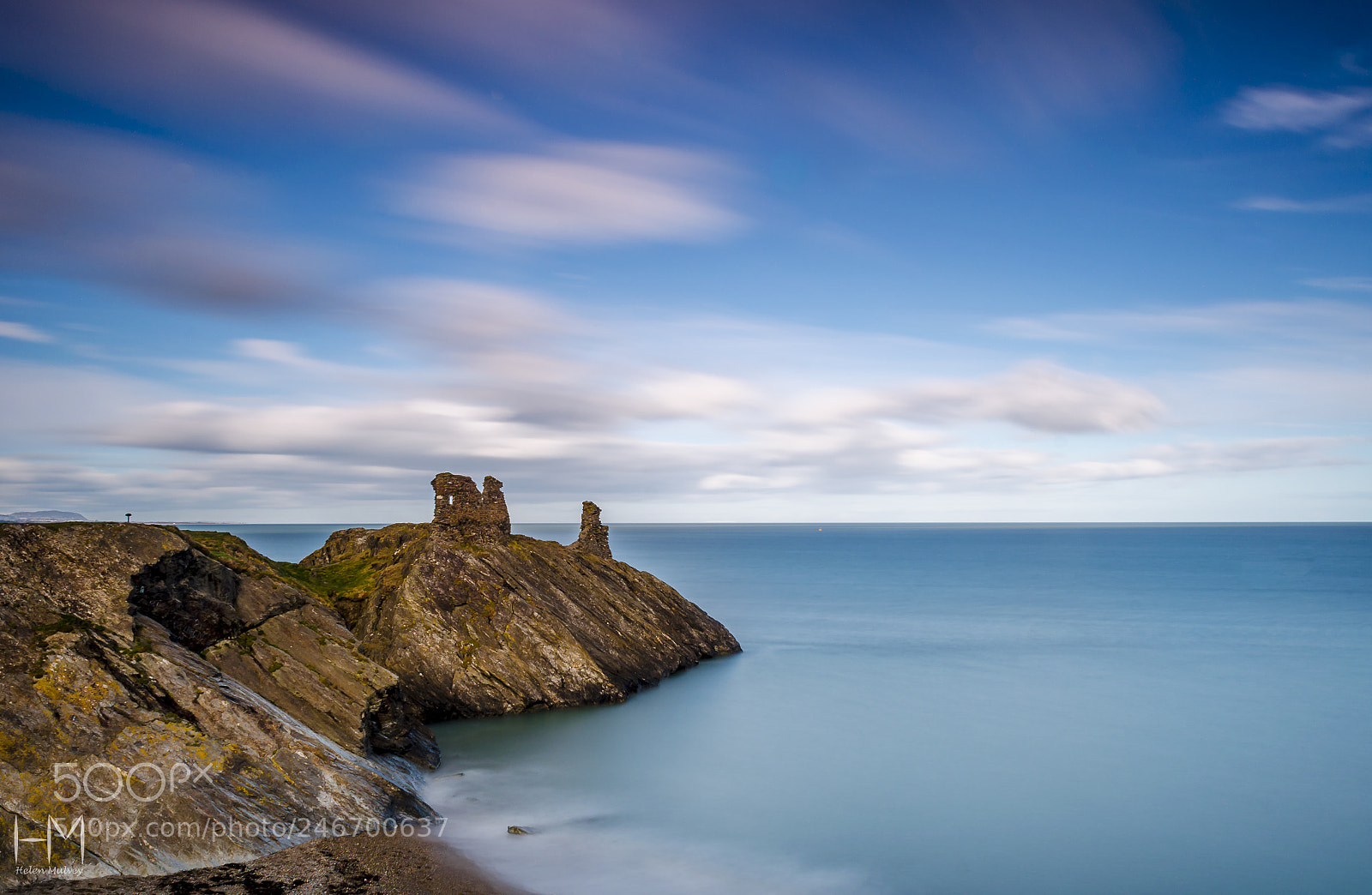 Nikon D5100 sample photo. Black castle ruin, wicklow photography