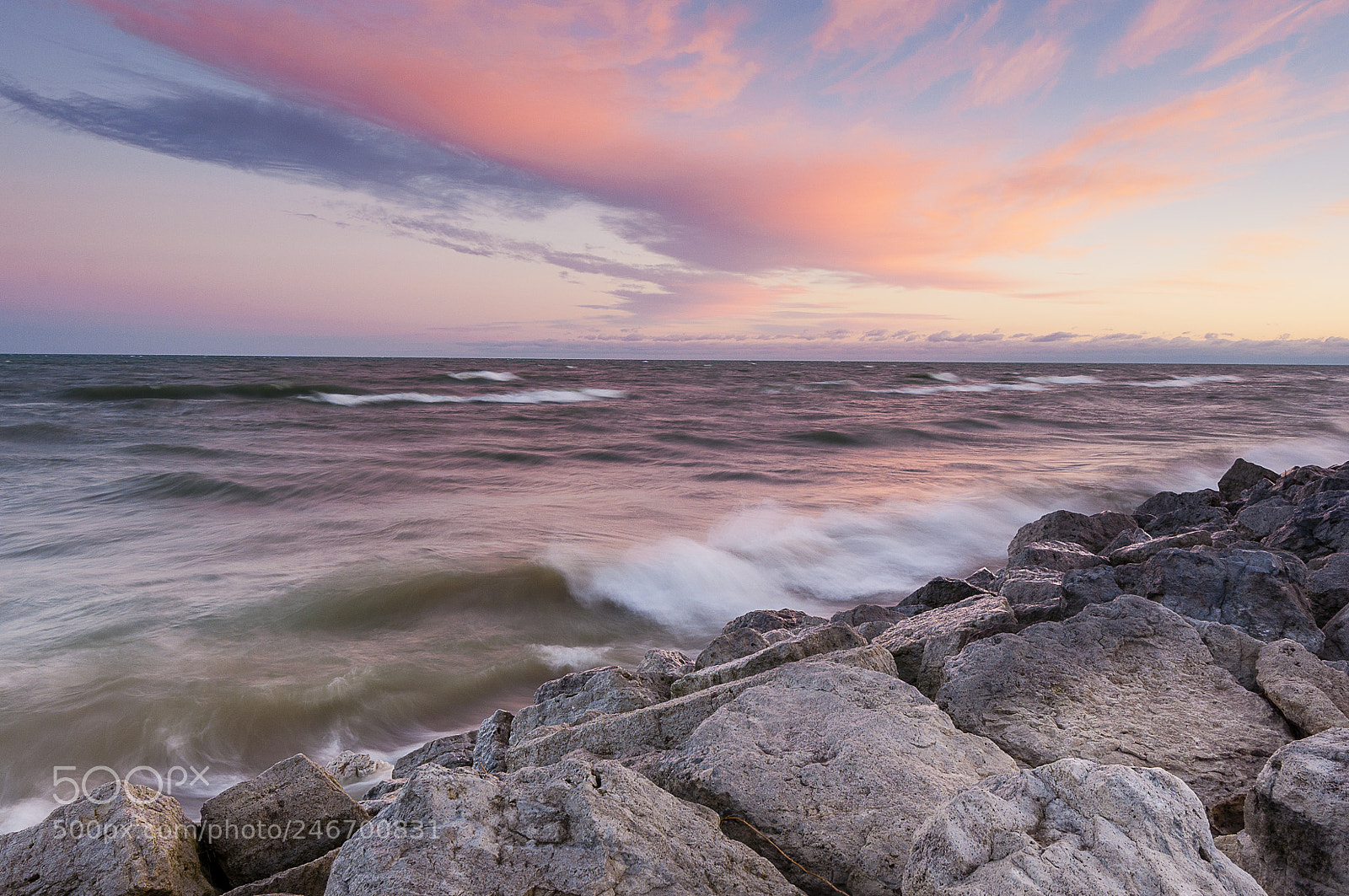 Nikon D90 sample photo. Lake michigan sunrise photography