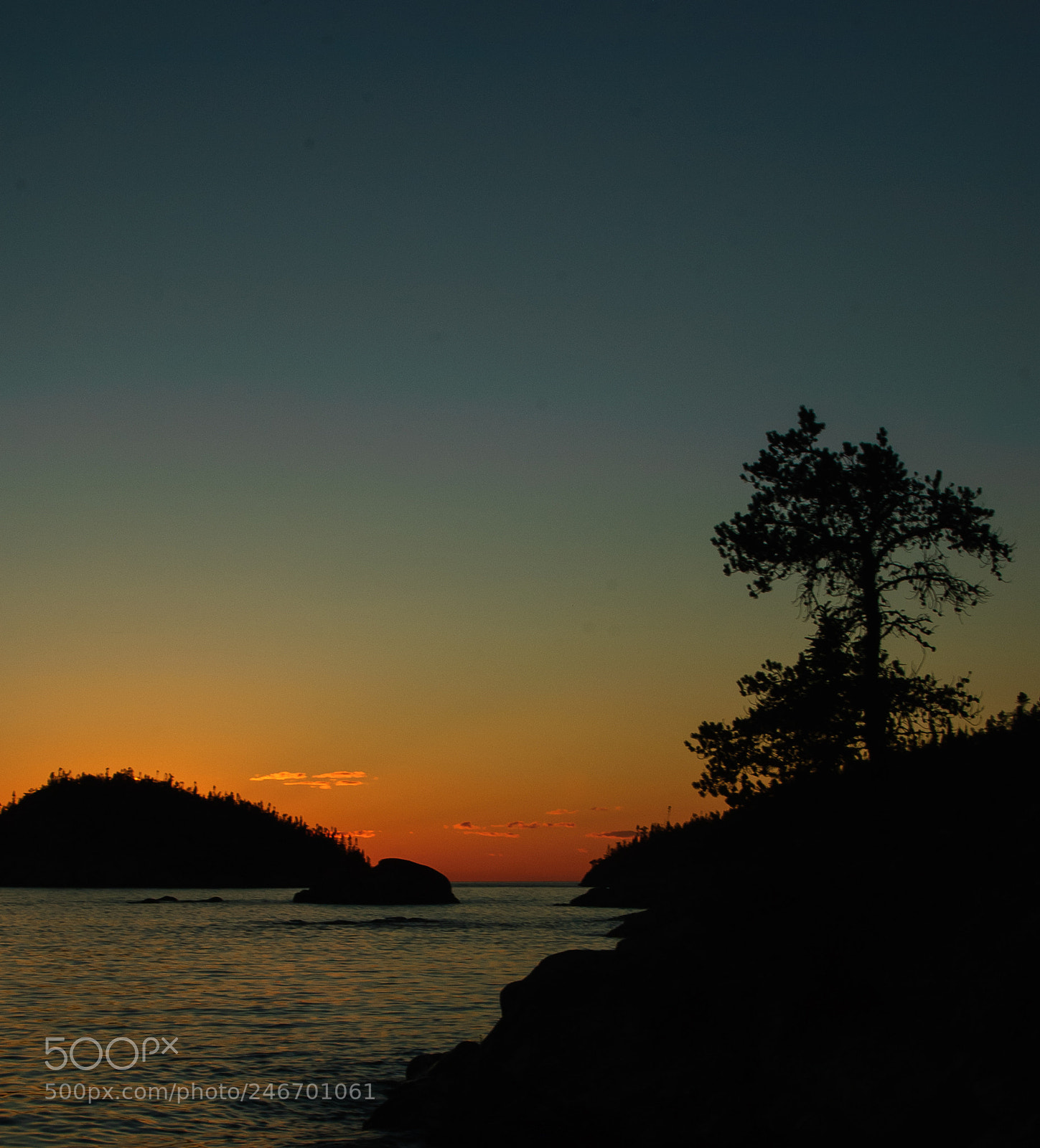 Nikon D60 sample photo. Sunset at pukaskwa photography