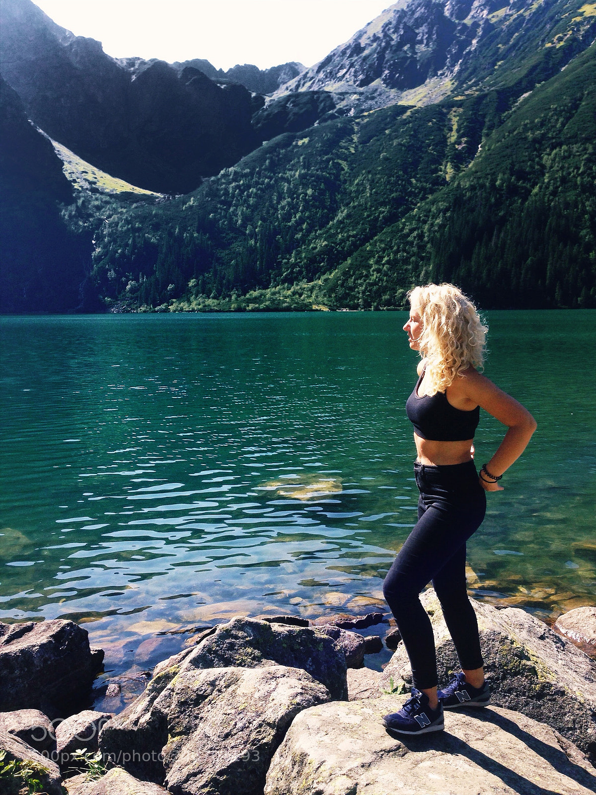 Apple iPhone 5 sample photo. Morskie oko.poland photography