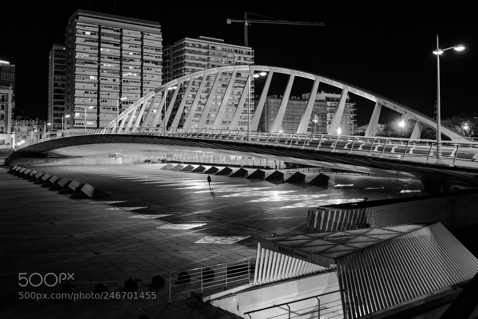 Fujifilm X-T20 sample photo. Walking under the bridge photography