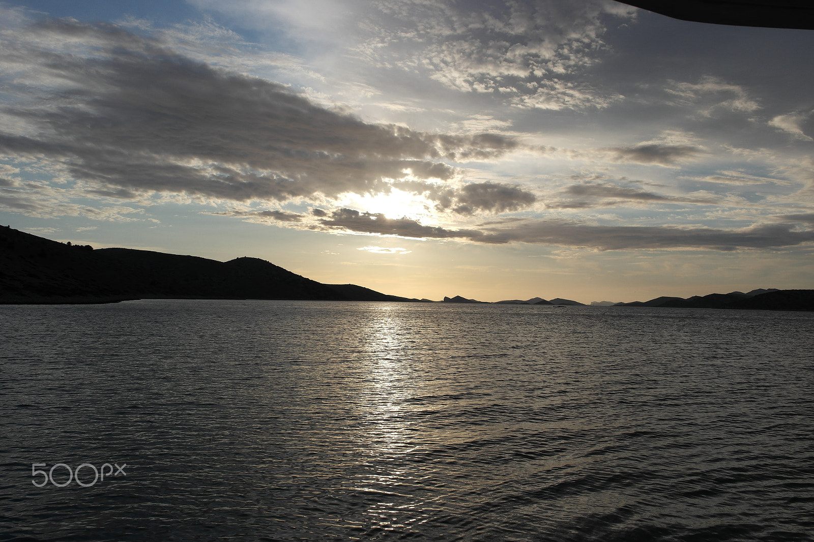 Samsung NX1100 sample photo. Sundown at kornati national park photography