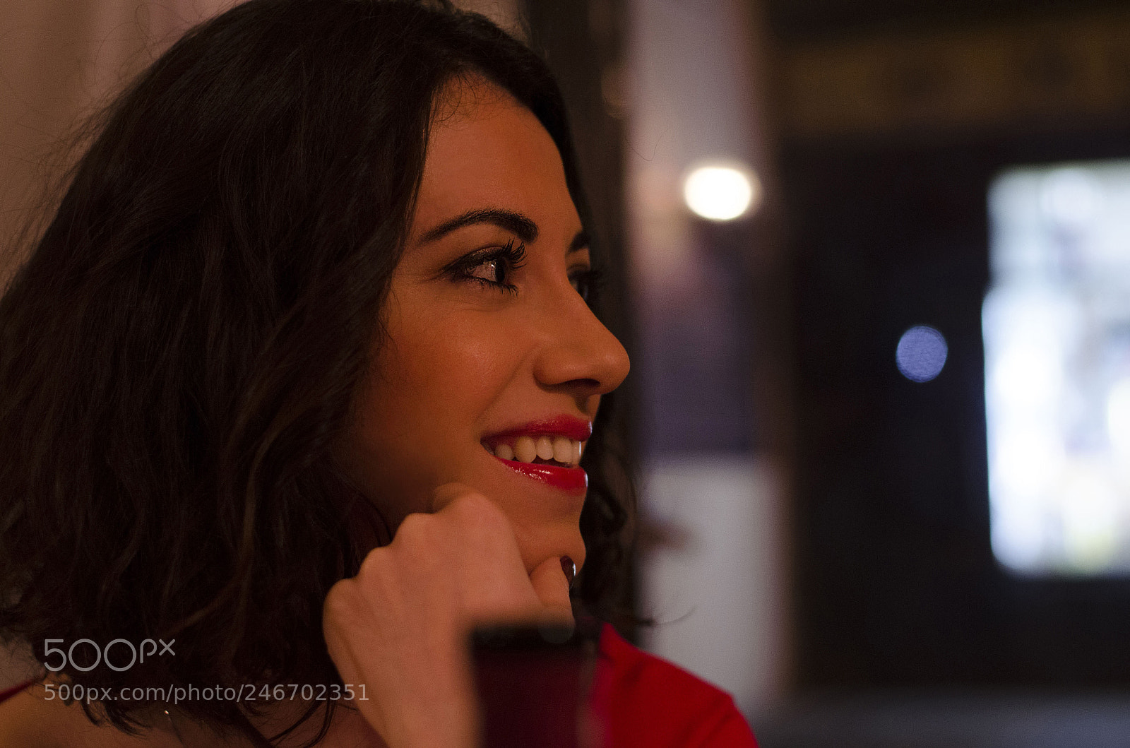 Nikon D5100 sample photo. Evening bar photography