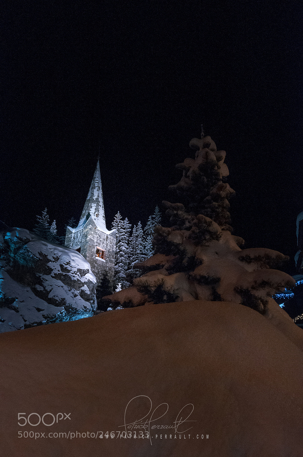 Nikon D300S sample photo. Courchevel church photography