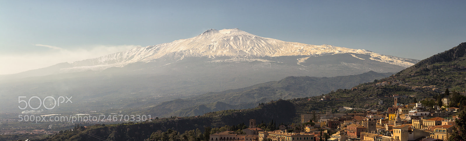 Canon EOS 60D sample photo. Etna panorama photography