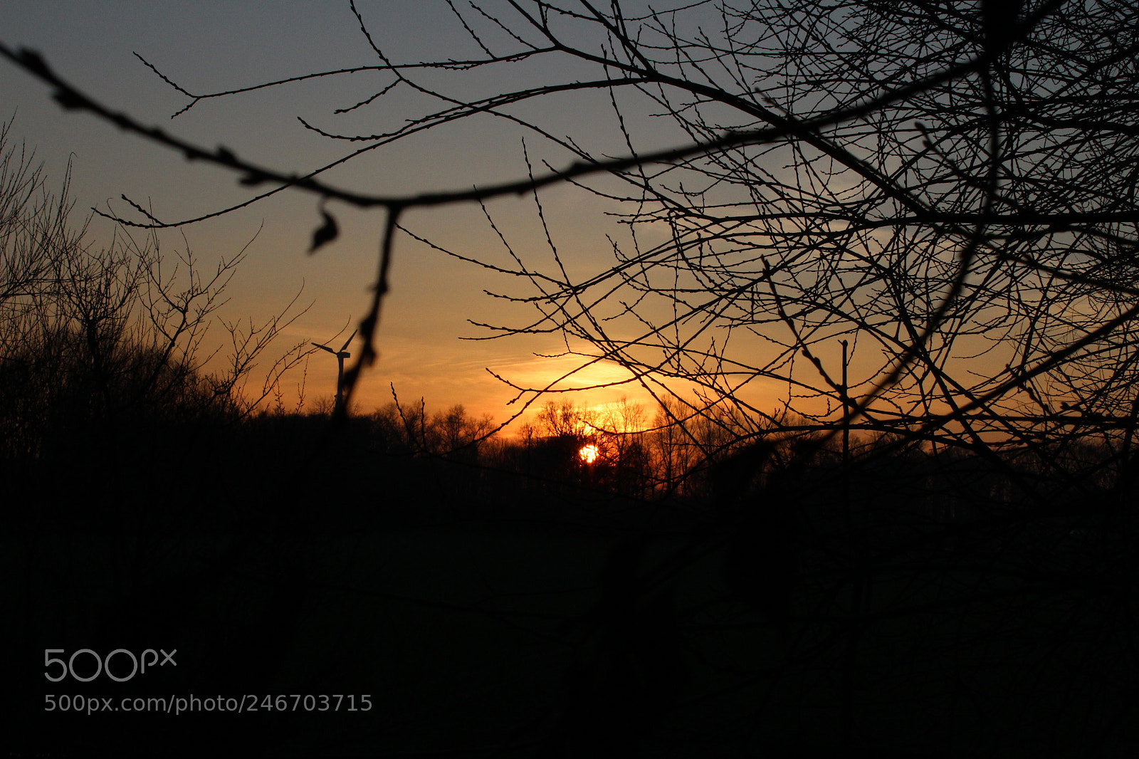 Canon EF-S 18-55mm F3.5-5.6 III sample photo. Sonnenuntergang photography