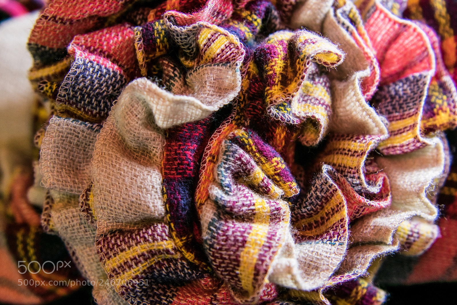 Nikon D3400 sample photo. Plaid scarf photography