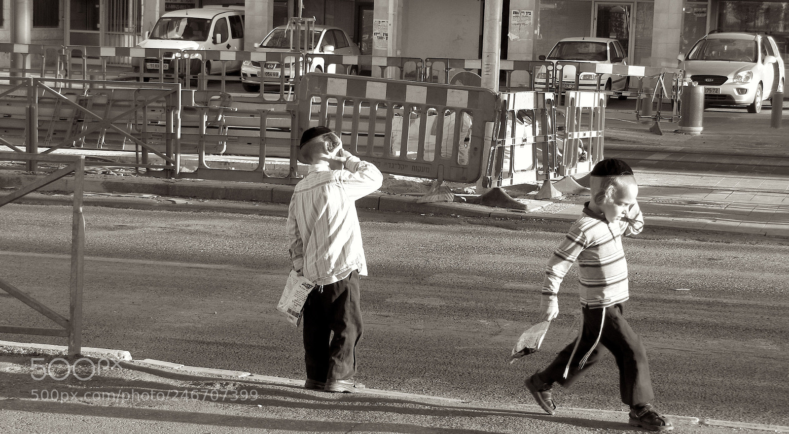 Canon PowerShot SX20 IS sample photo. Jewish boys in jerusalem photography