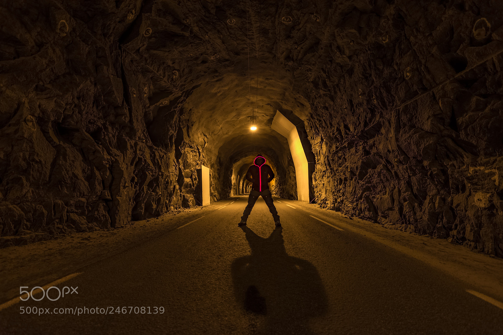 Nikon D7200 sample photo. Tunnel of uttakleiv photography