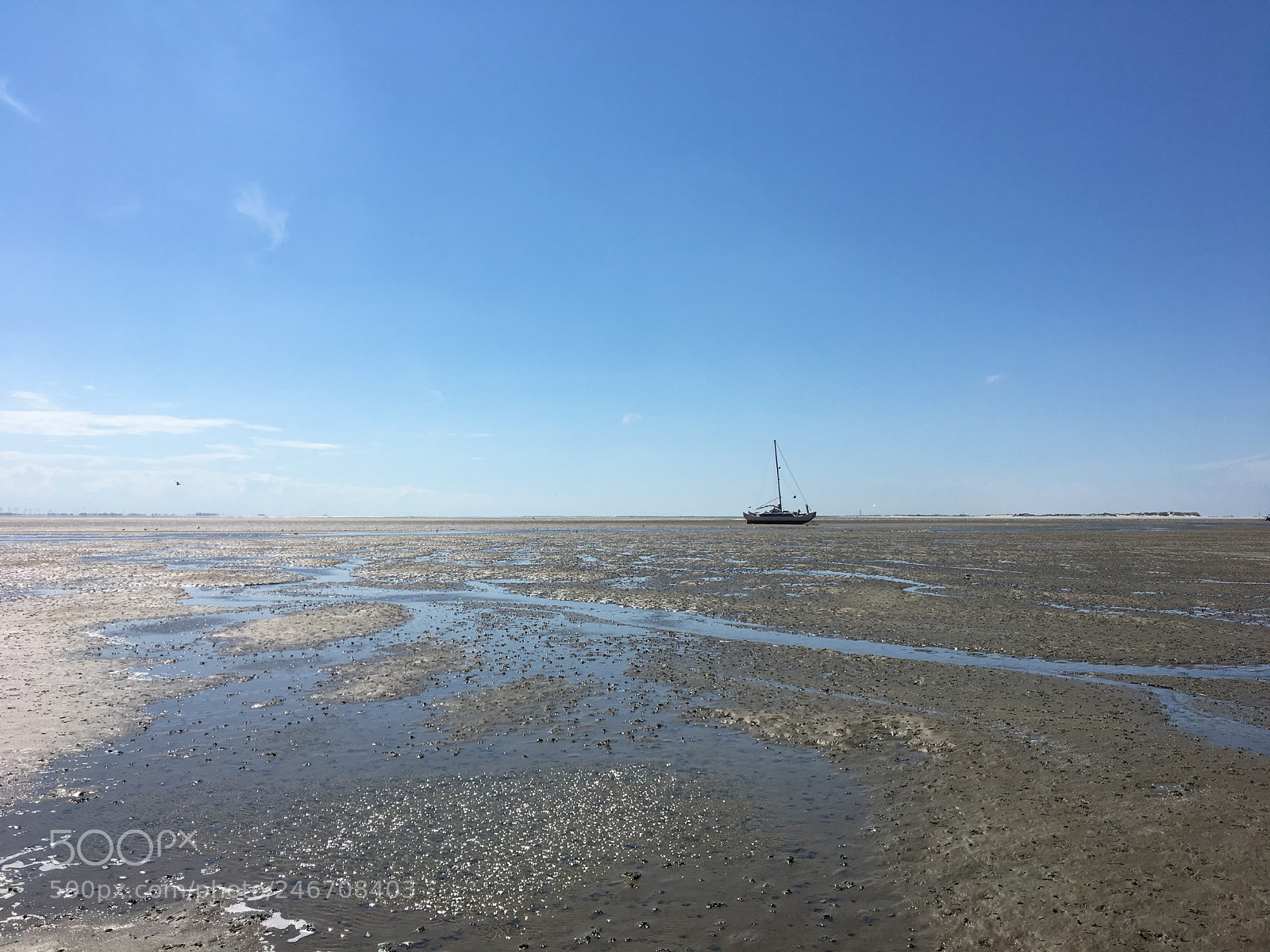 Apple iPhone 6s sample photo. Wadden sea photography