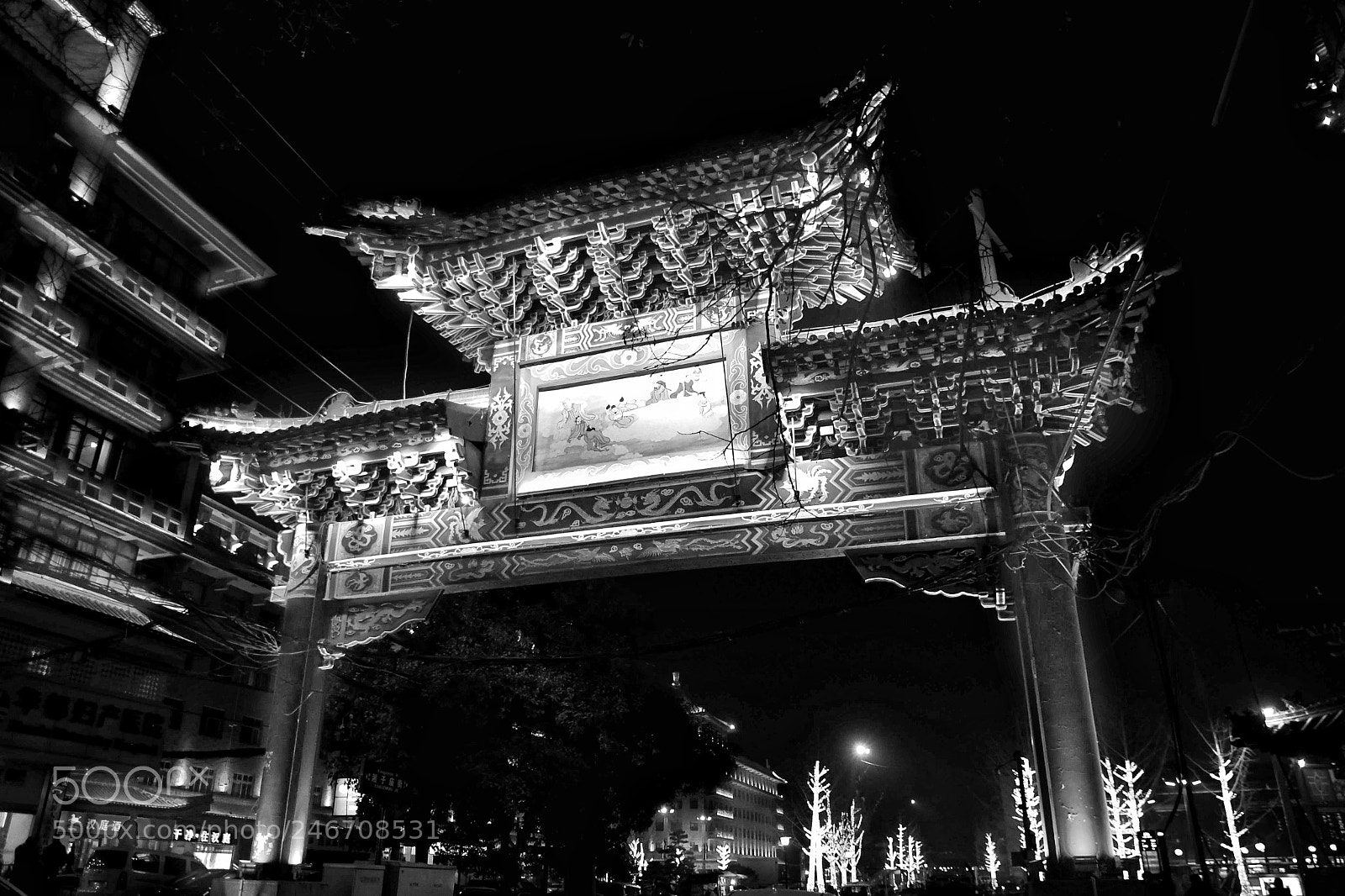 Nikon D500 sample photo. Chinese gate - xi photography
