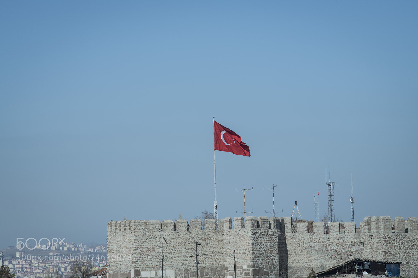 Nikon D850 sample photo. Ankara castle photography