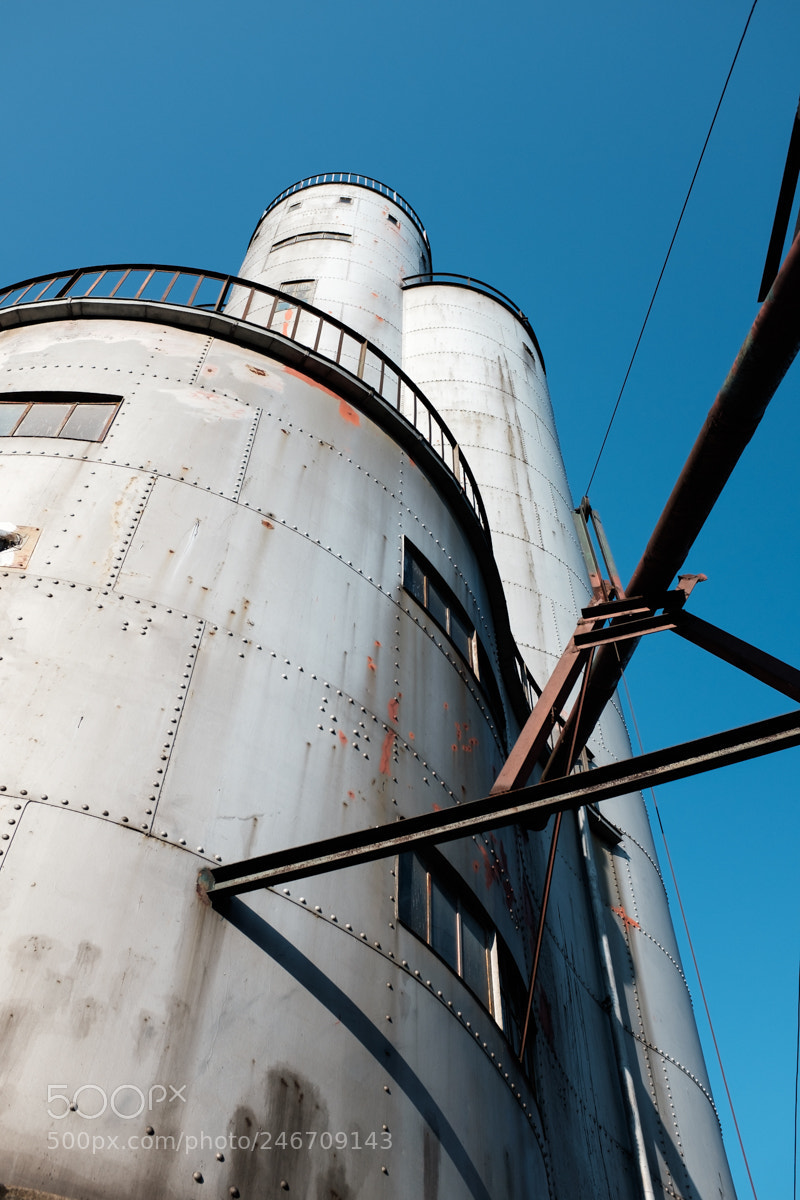 Fujifilm X100T sample photo. The real spacex rocket photography