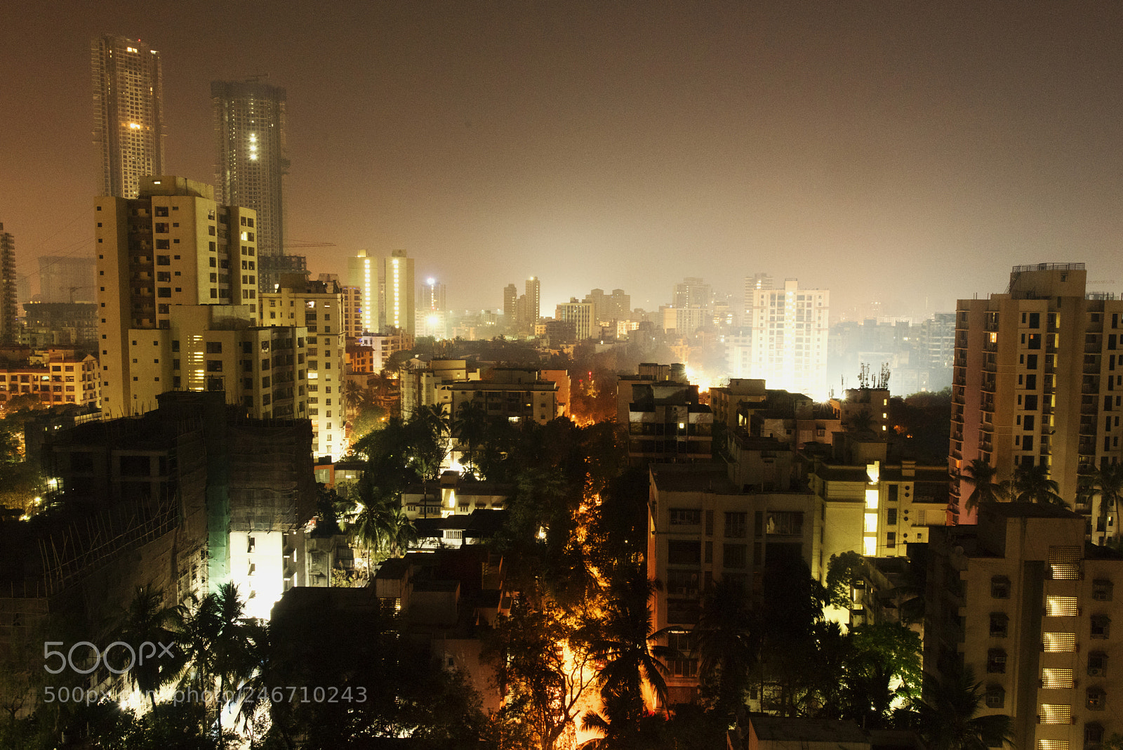 Nikon D810 sample photo. Mumbai night photography