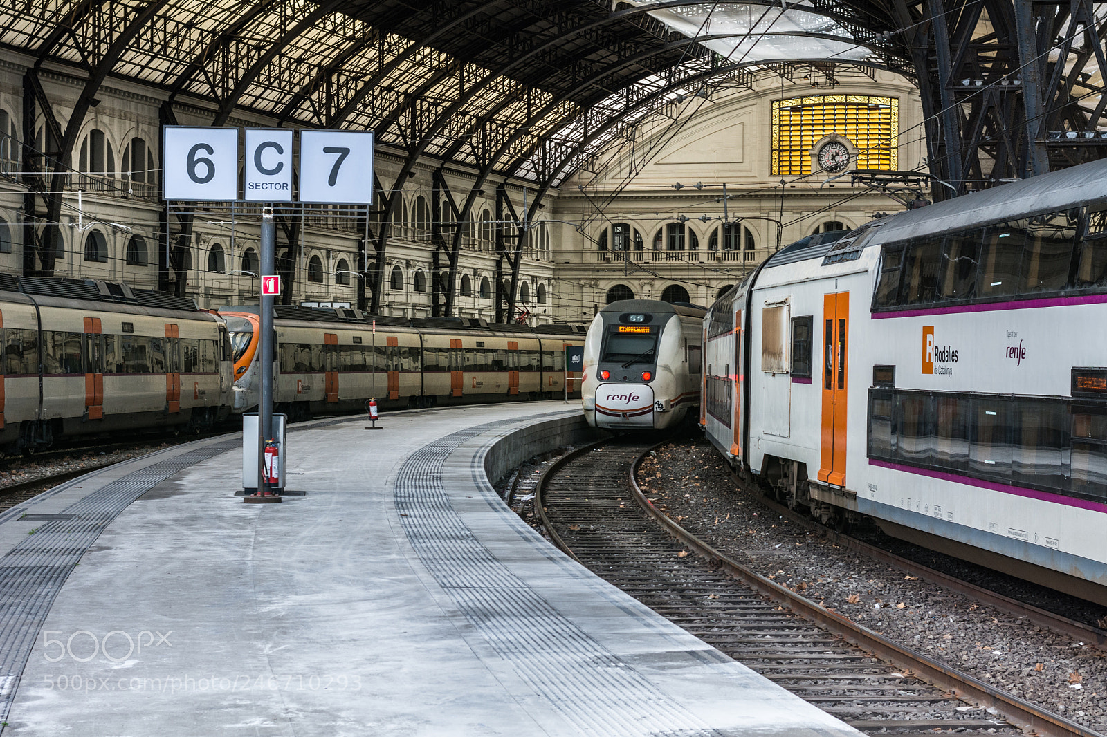 Nikon D7100 sample photo. Estació de frança photography