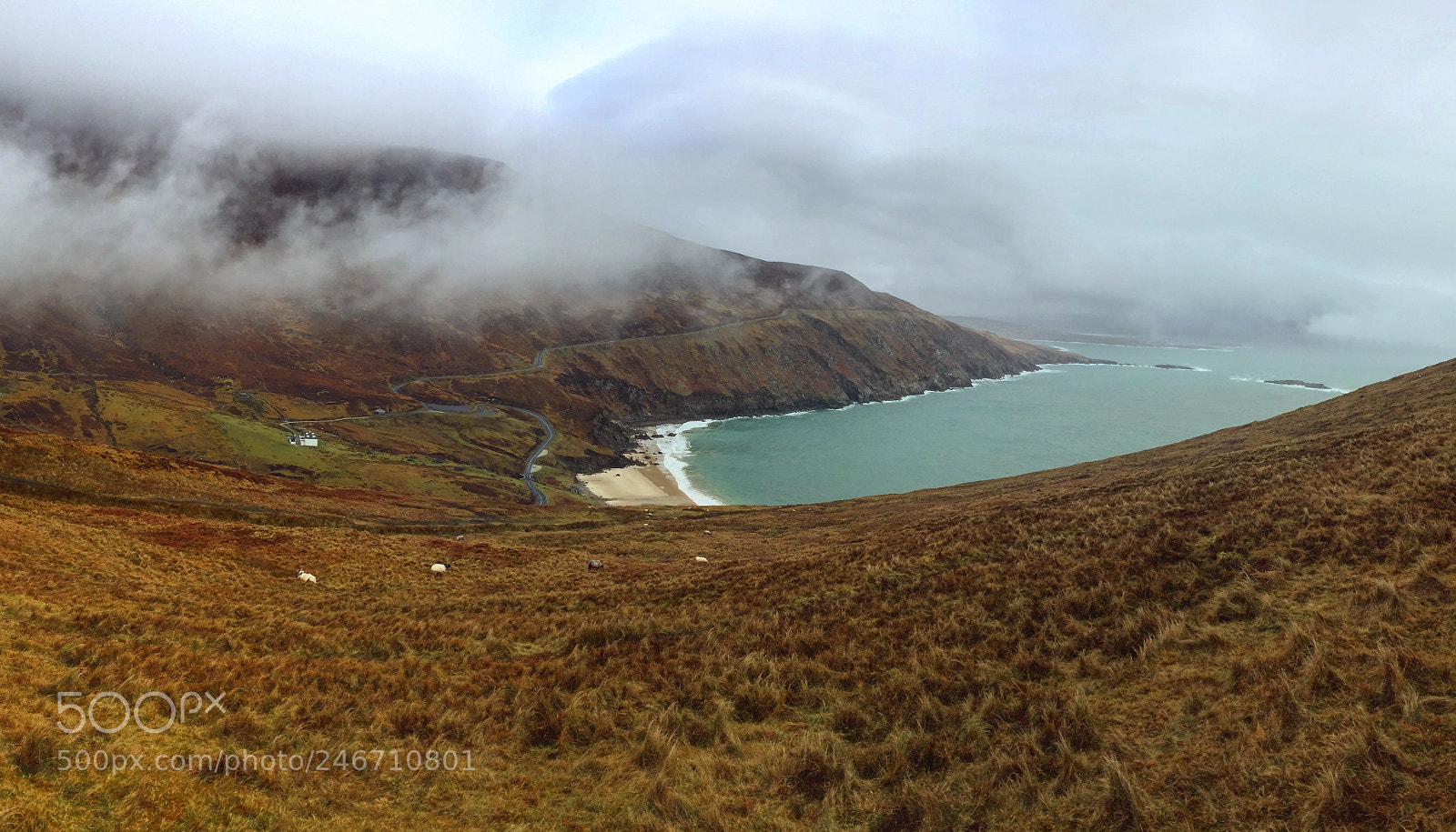 Apple iPhone 6 sample photo. Keem bay at achill photography