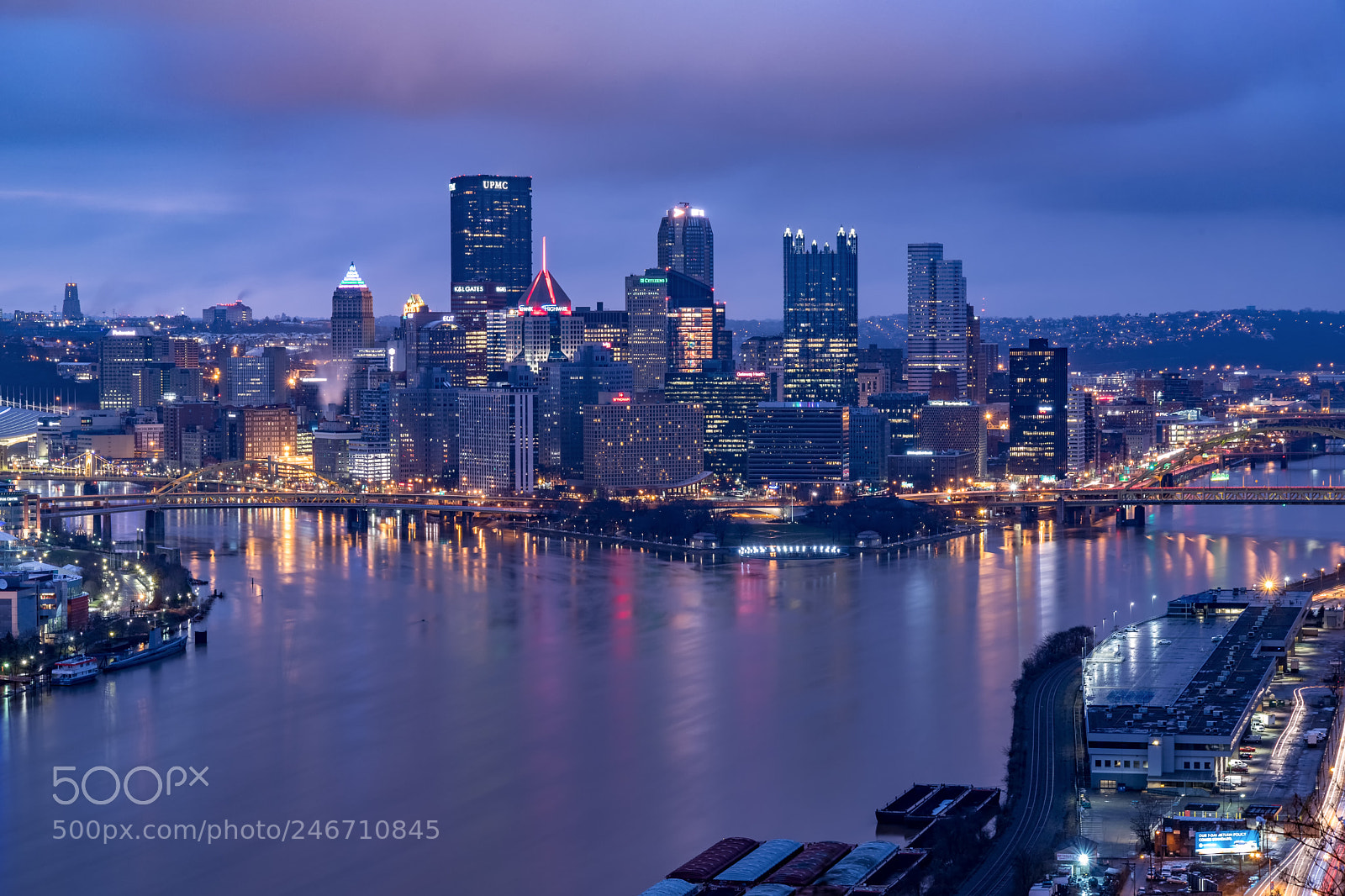 Canon EOS 6D Mark II sample photo. Pittsburgh skyline photography