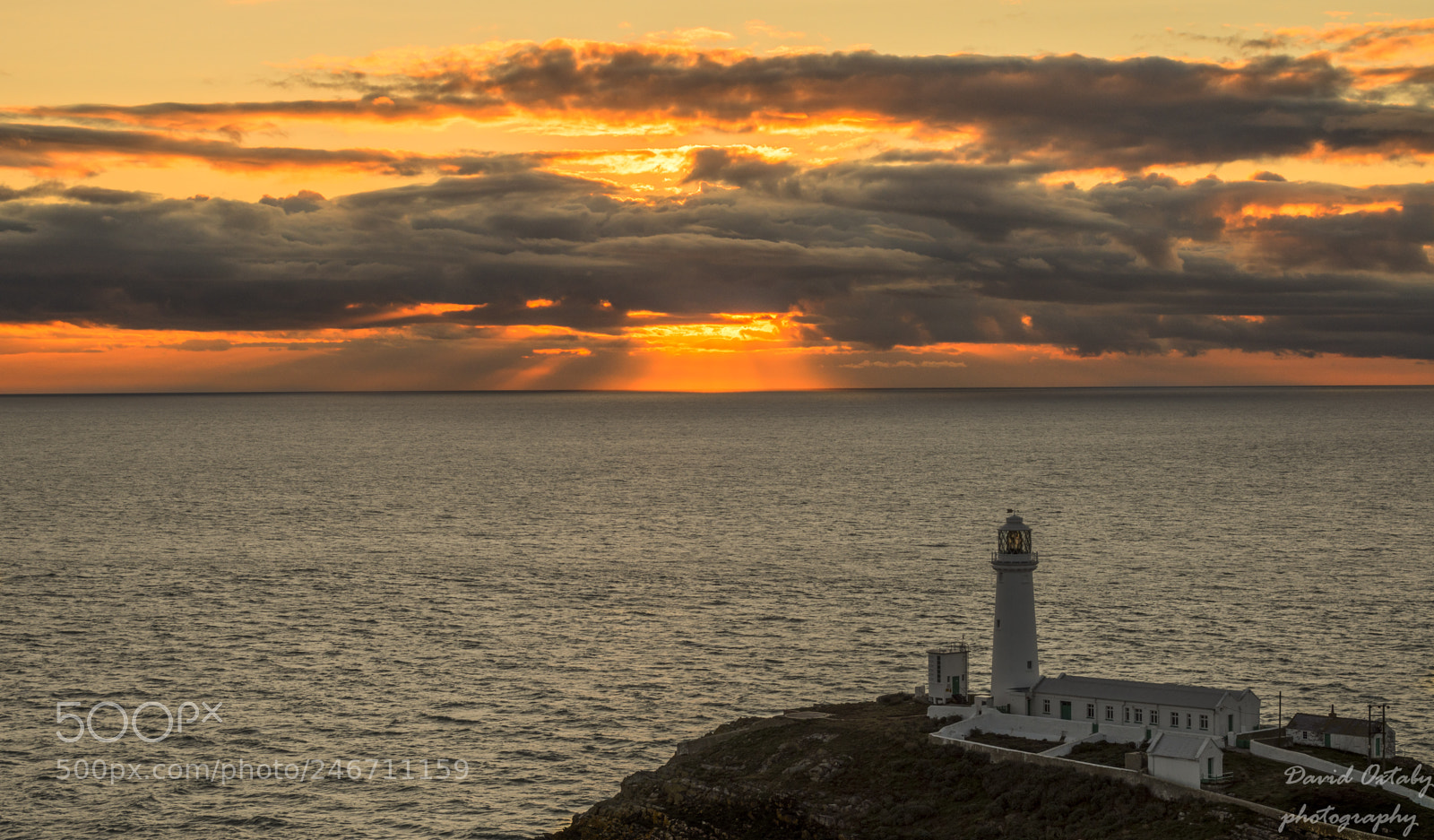 Nikon D7200 sample photo. South stack sunset photography