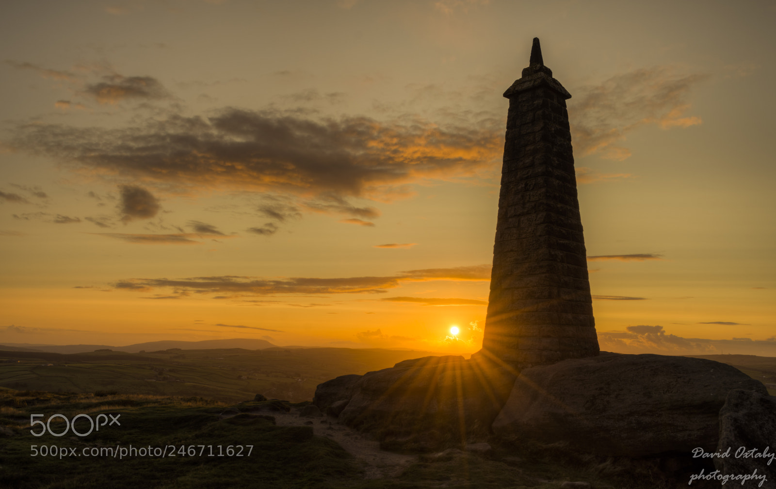 Nikon D7200 sample photo. Sun setting over wainman photography