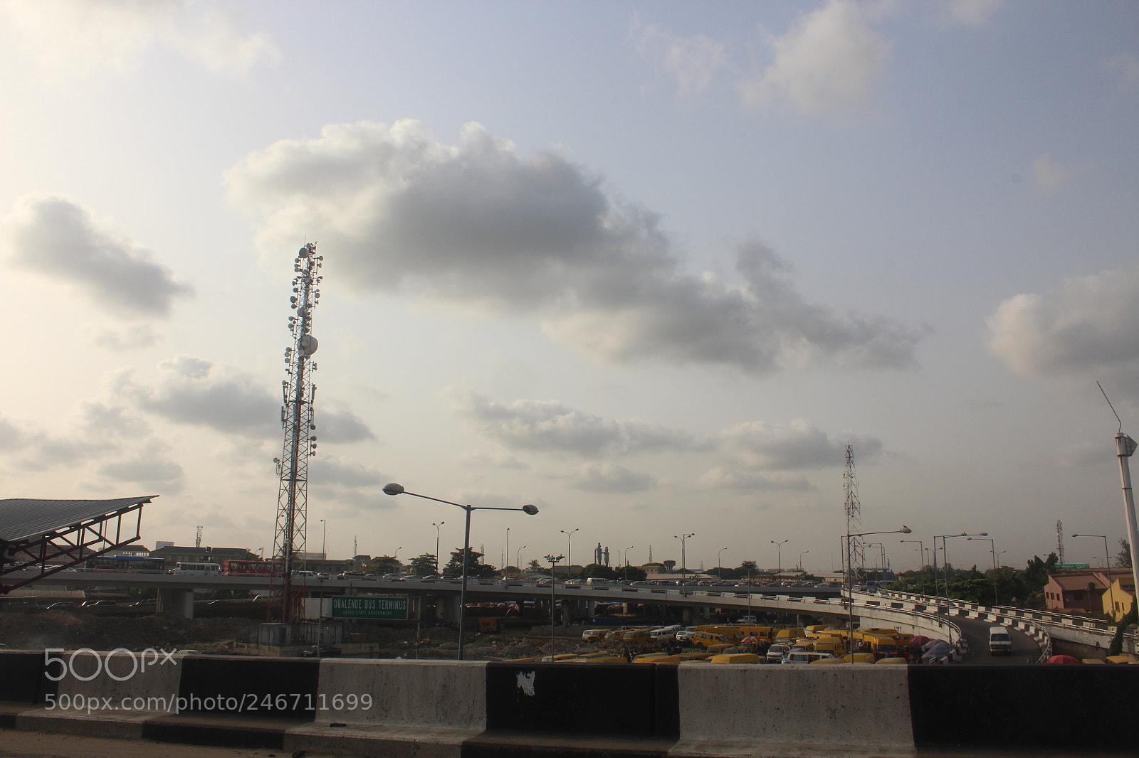 Canon EF-S 18-55mm F3.5-5.6 III sample photo. Cloudy lagos photography