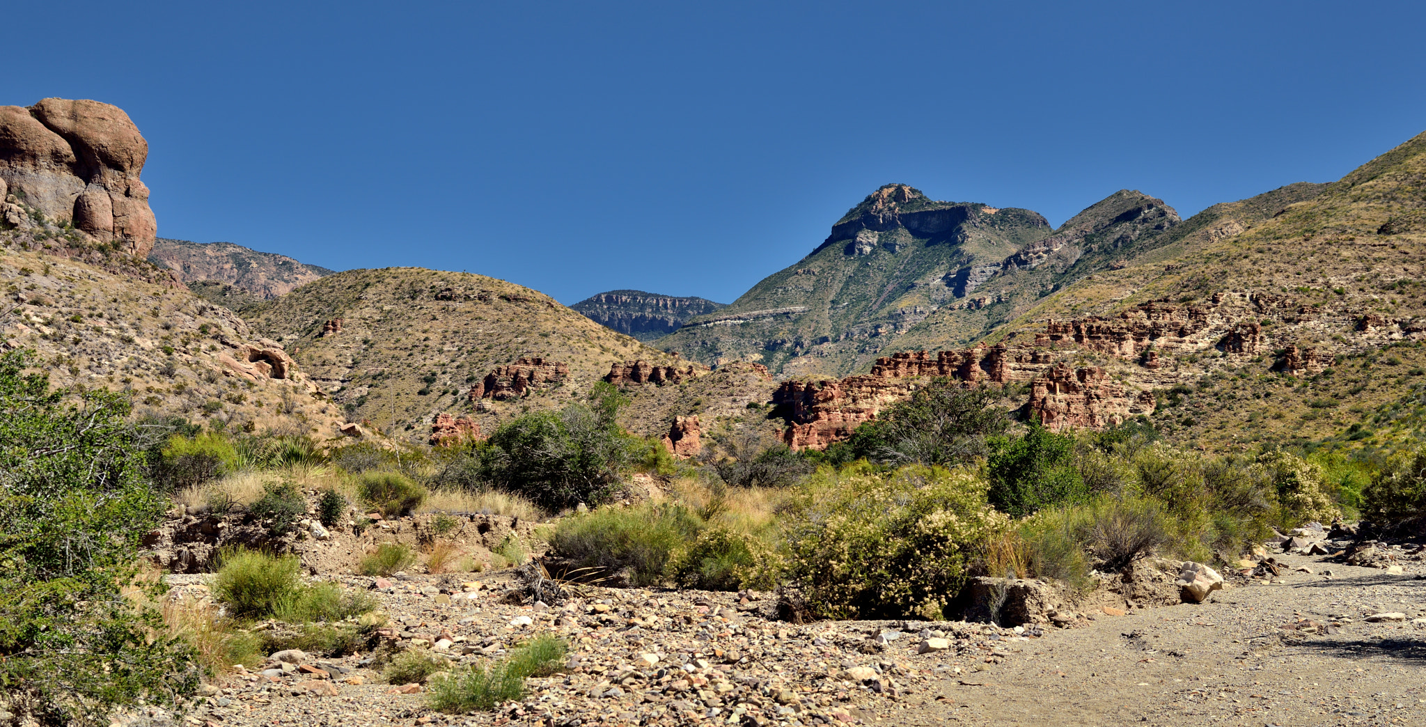 Nikon D800E sample photo. A wide angle view while on the blue creek canyon trail photography
