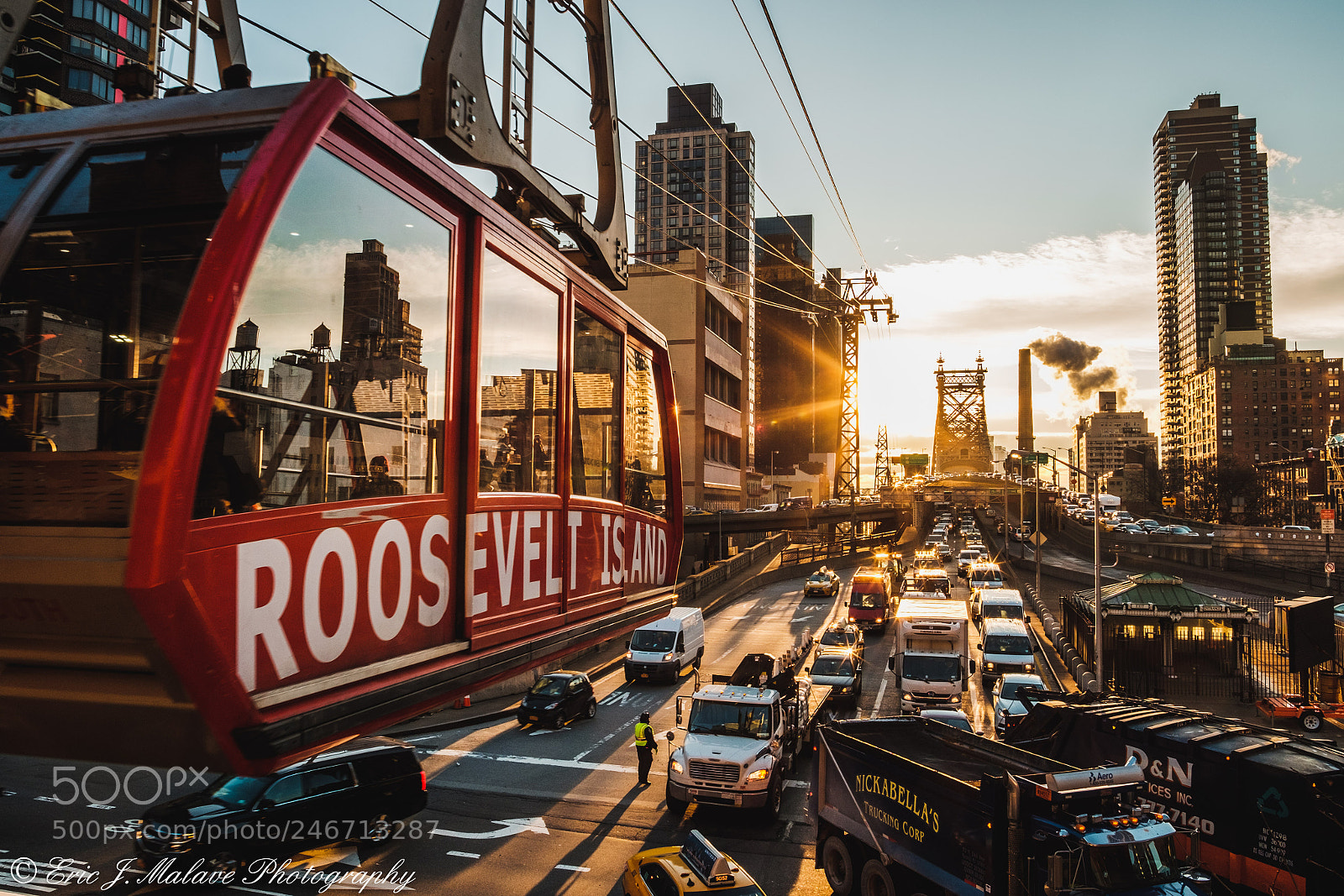 Fujifilm X-T10 sample photo. Tram to roosevelt island photography
