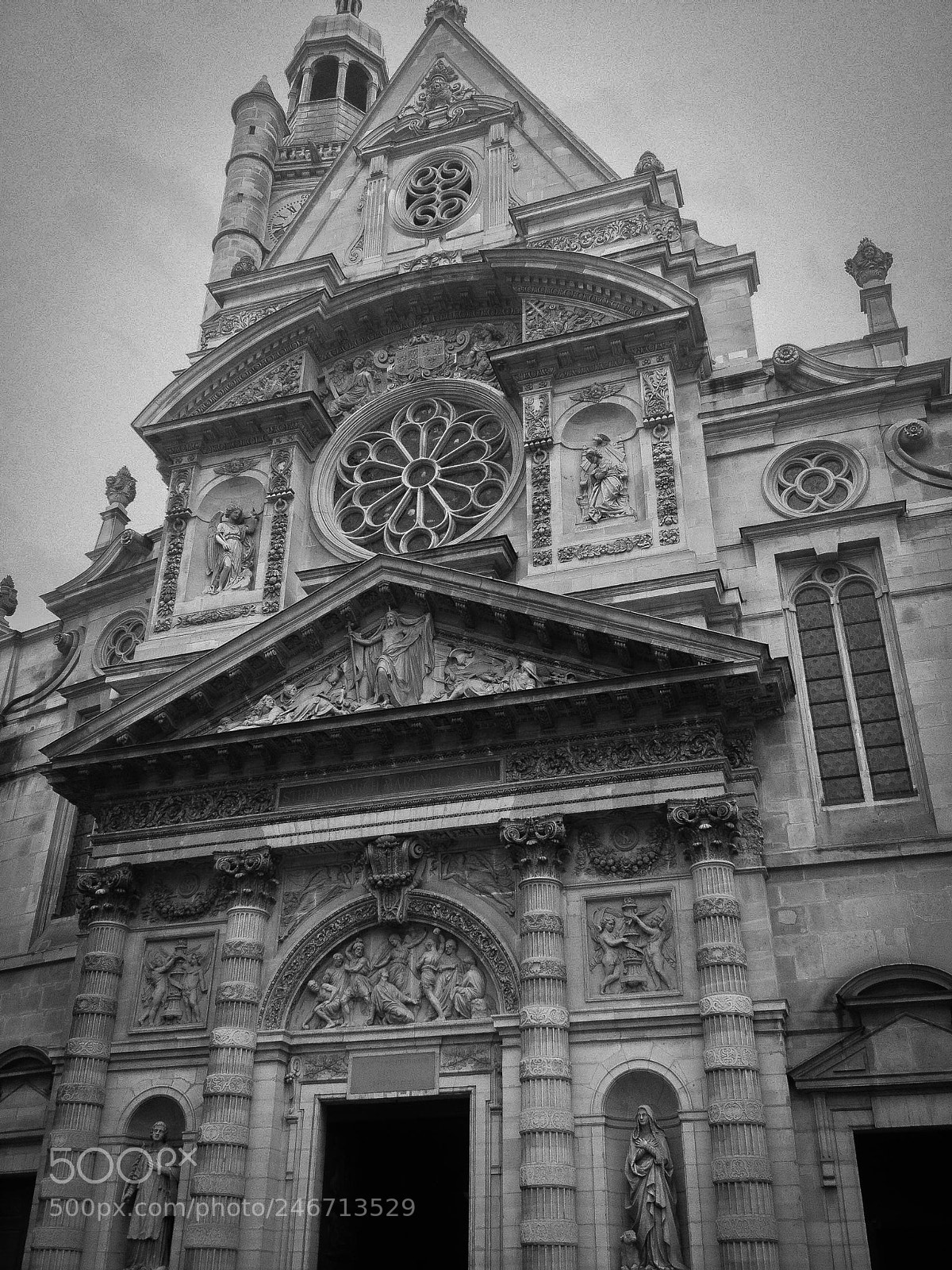 Apple iPhone 4S sample photo. Saint tienne-du-mont - paris photography