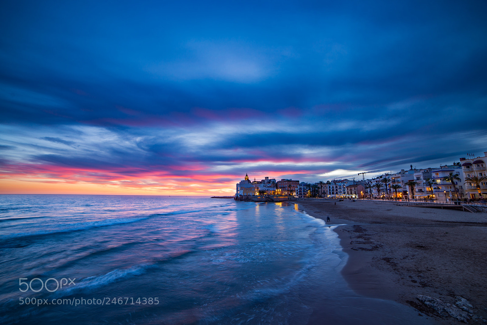 Nikon D610 sample photo. Sitges playa de sant photography